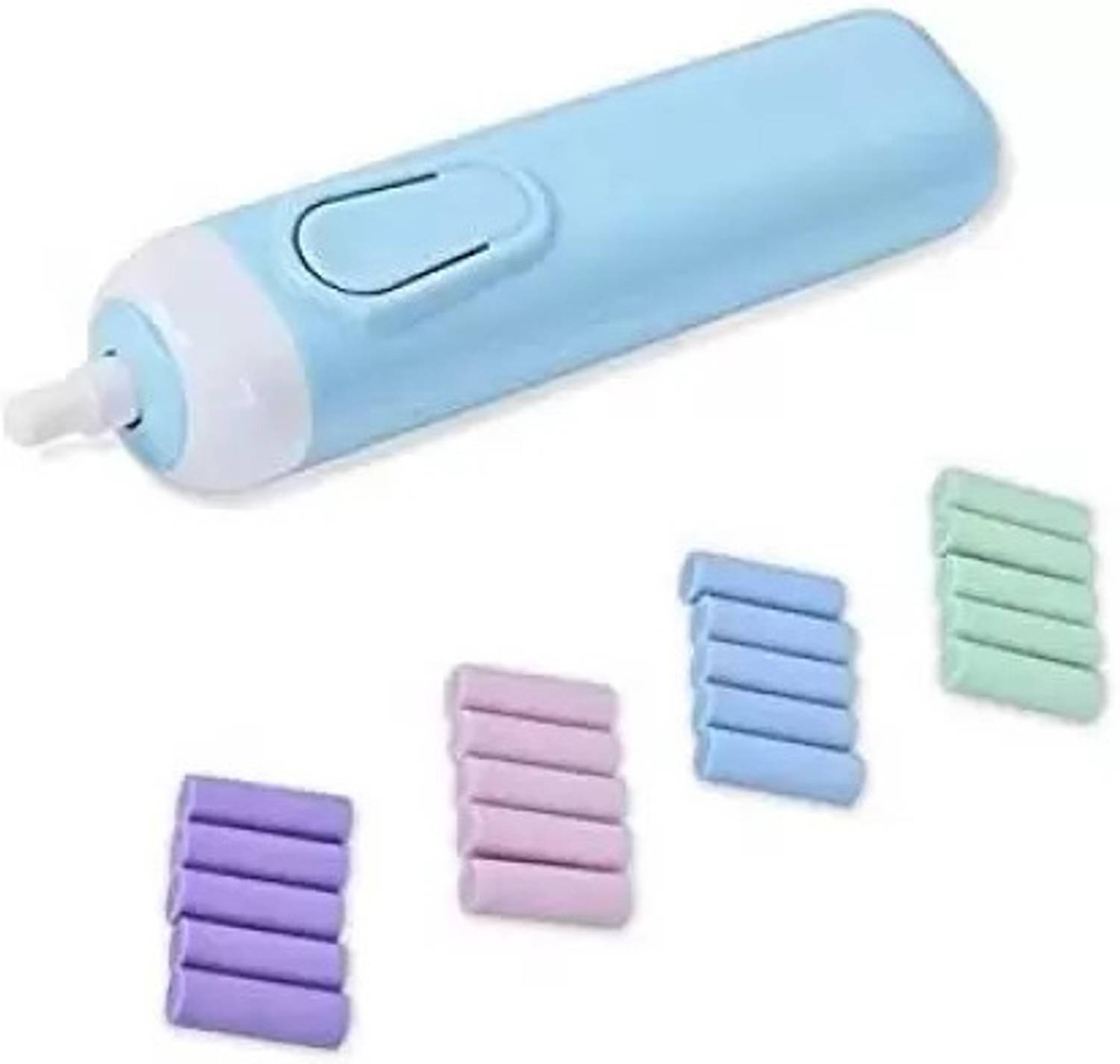 BM RETAIL Portable Electric Eraser with 20 Refills, Battery Operated Eraser for Drawing Cordless Electric Eraser