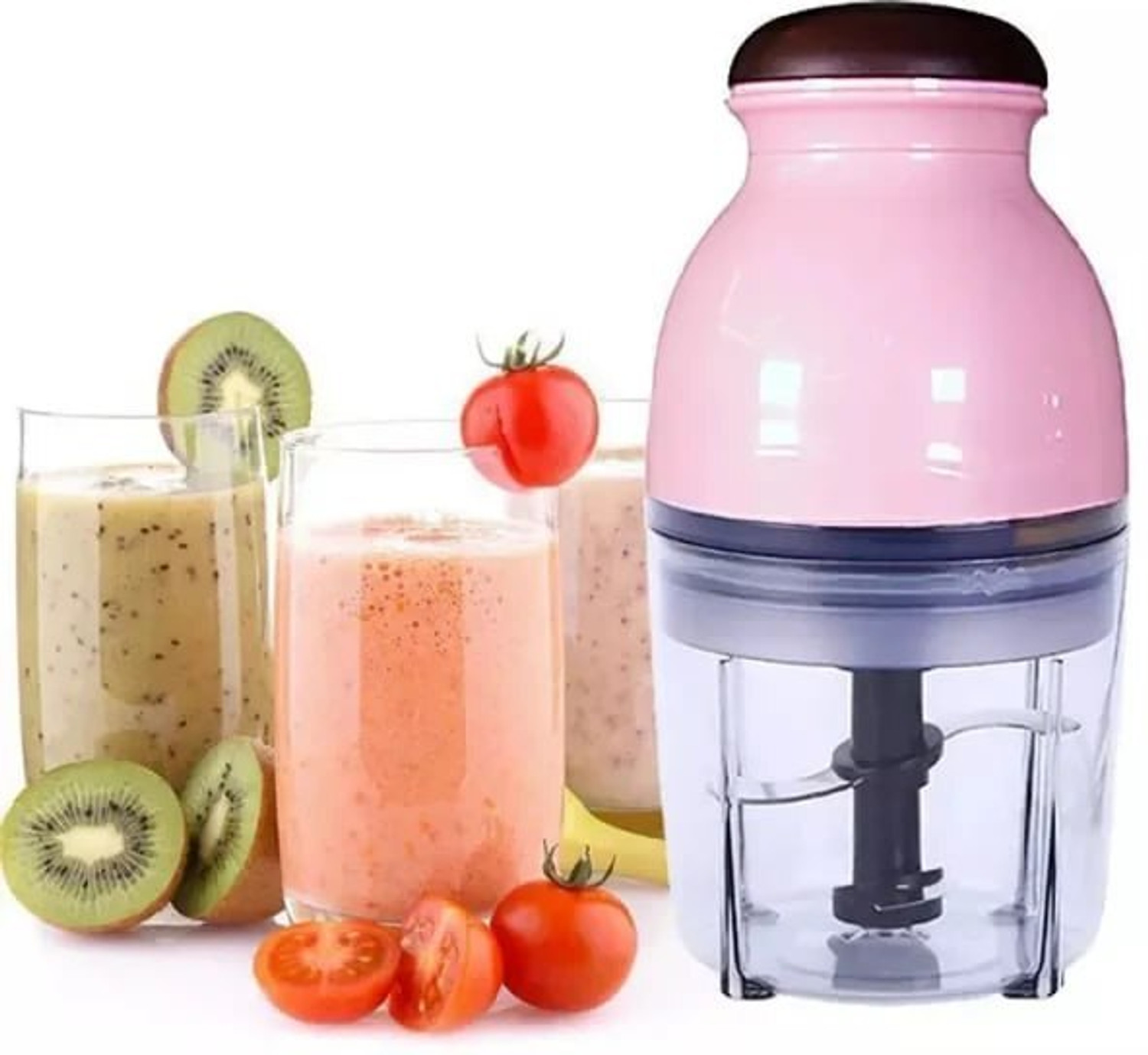 Image of FONALO Food Chopper Kitchen Processor for Meat Vegetables Fruits or Nuts Food Prosser 250 W Food Processor