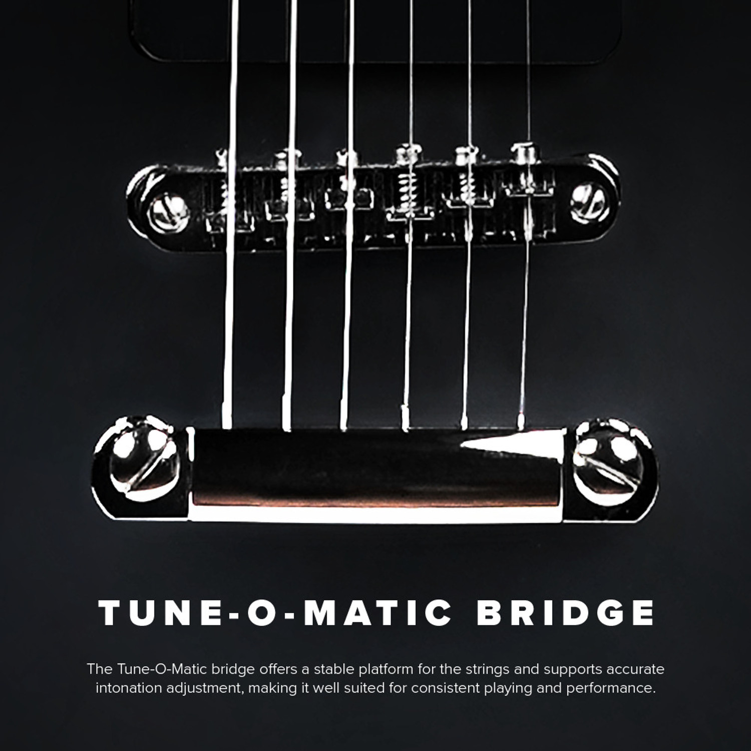 Image of KADENCE ESH04-P90 Dual Alnico P90 Pickup with Tune-O-Matic Bridge & F2V2T Controls | 39 inch Solid Body Electric Guitar