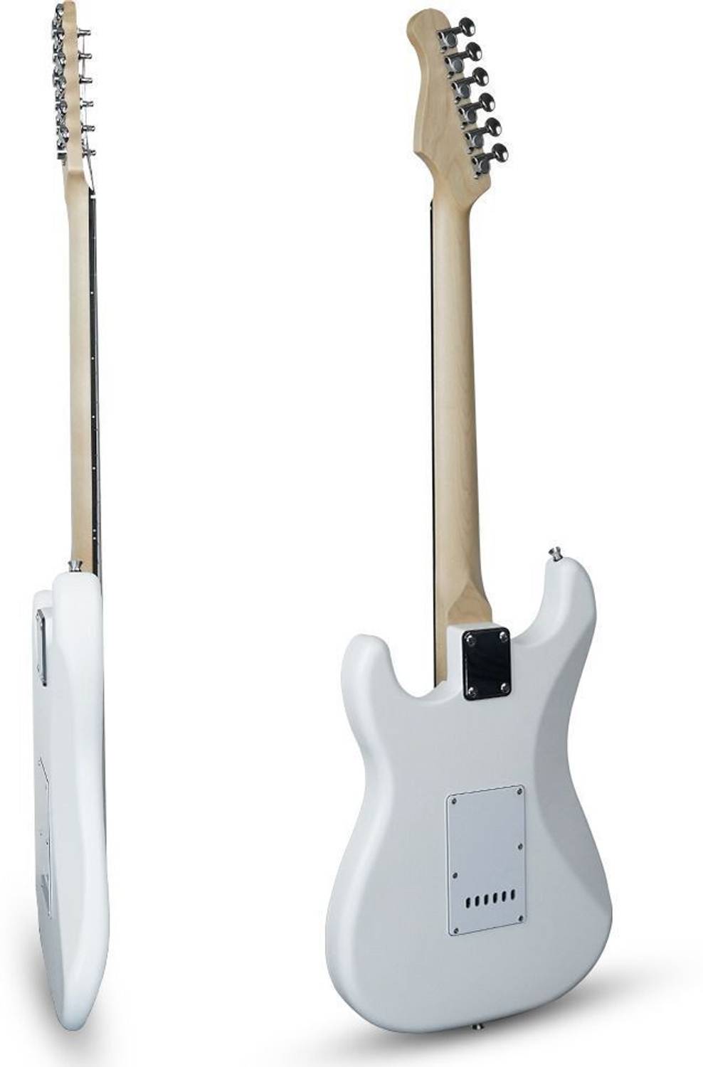 Medellin MDE1WH Electro-acoustic Guitar - Image 4