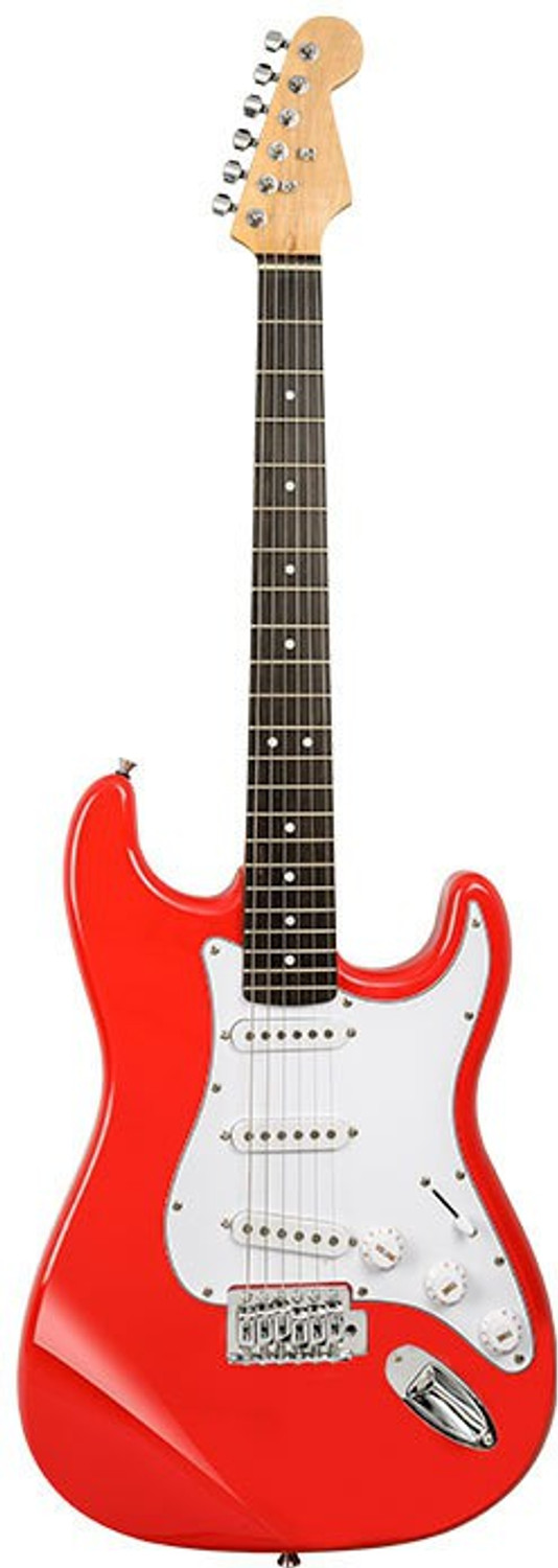 Image of BLUEBERRY R-701-RED Beginner /Professional Full Size Rosewood Fretboard Maple Solid Body Electric Guitar