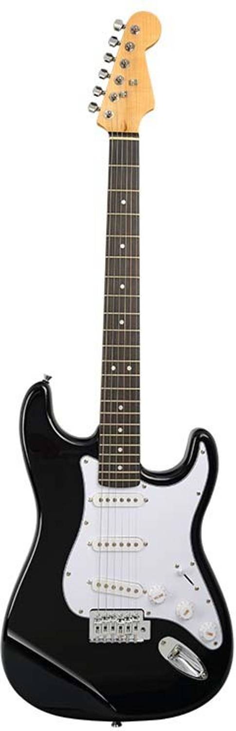BLUEBERRY R-701-BLACK Maple Solid Body Electric Guitar - Image 1