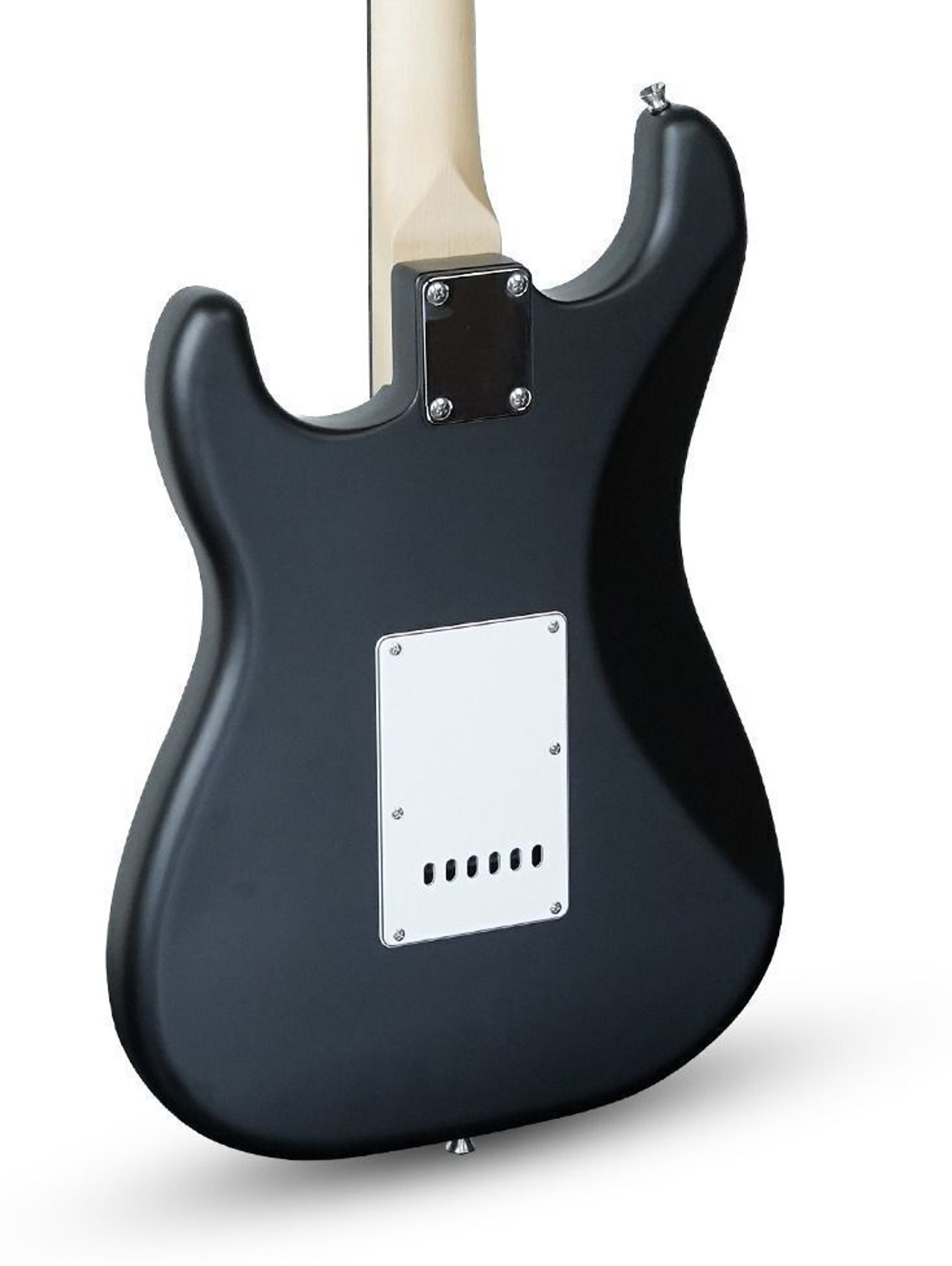 Image of Medellin Electric Guitar 38 inch Complete Starter Kit - black matt finish Electro-acoustic Guitar