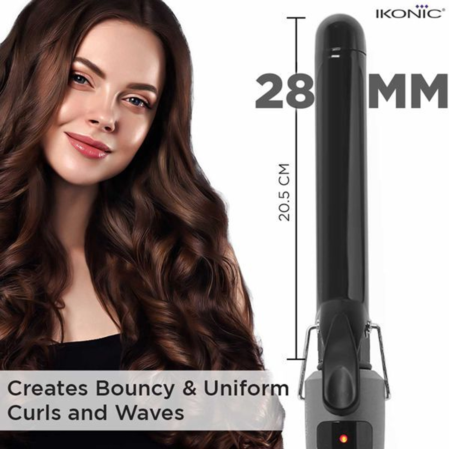 Image of IKONIC Curl Me Up 28Mm Electric Hair Curler