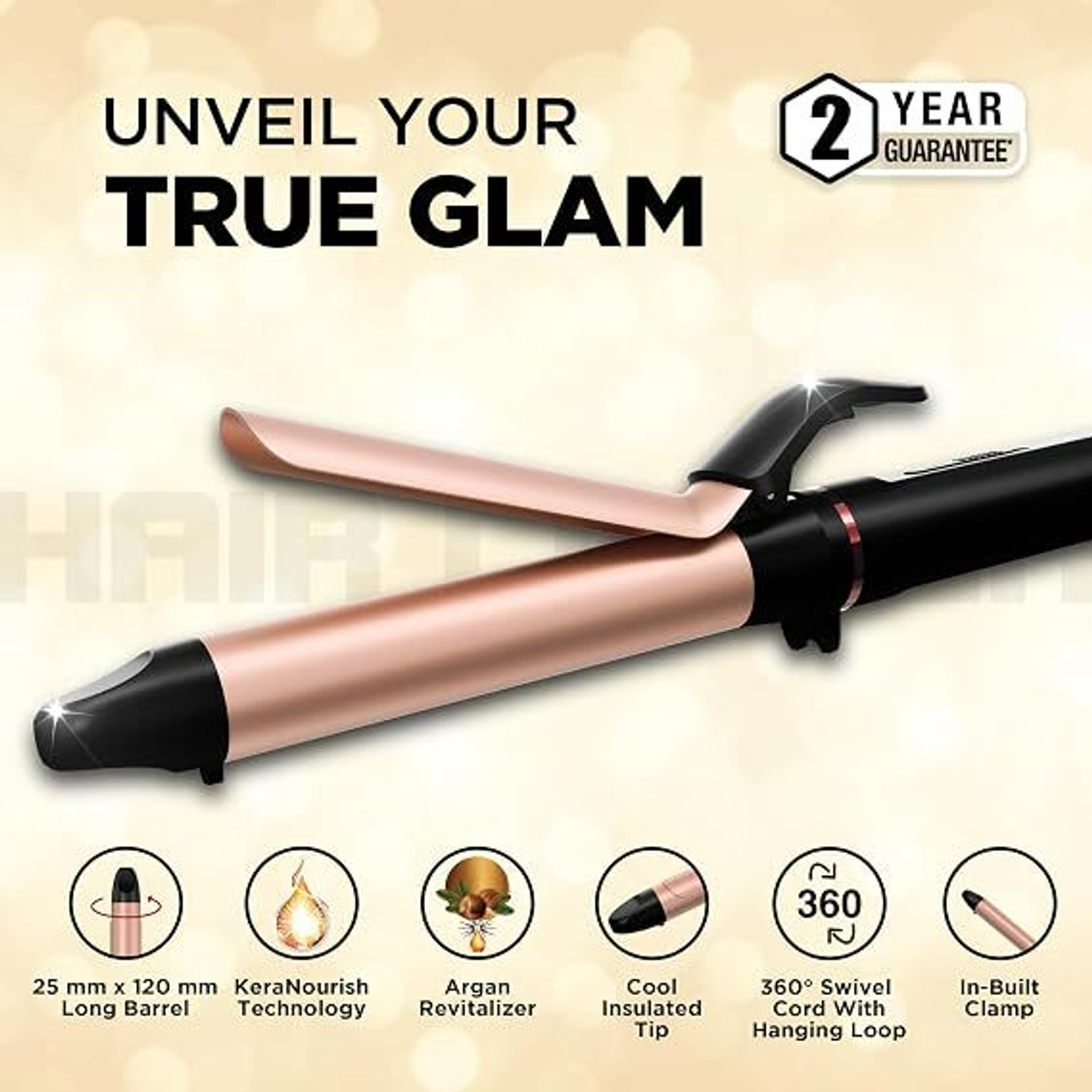 Image of HAVELLS HC4141 Electric Hair Curler