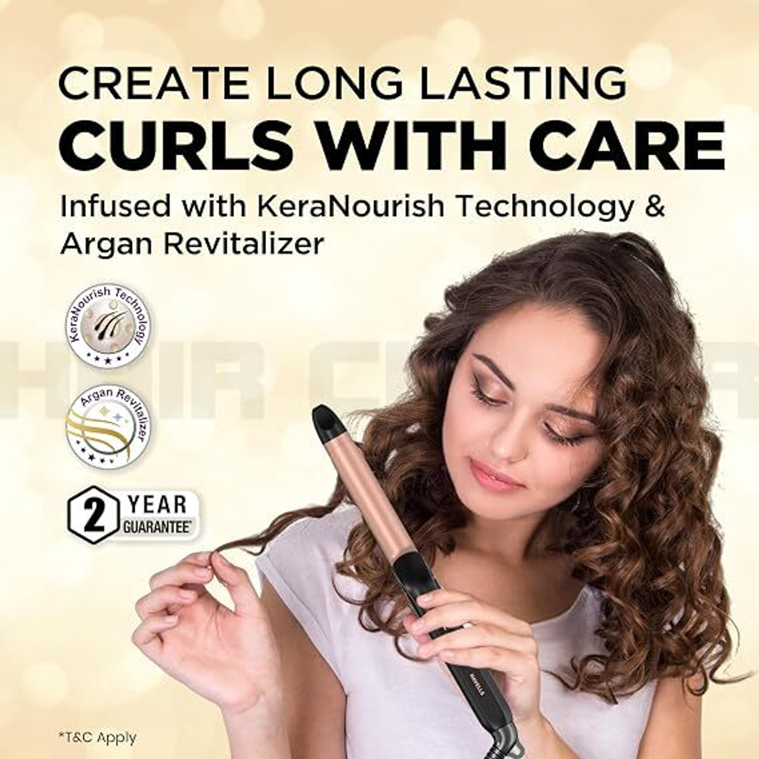 Image of HAVELLS HC4141 Electric Hair Curler