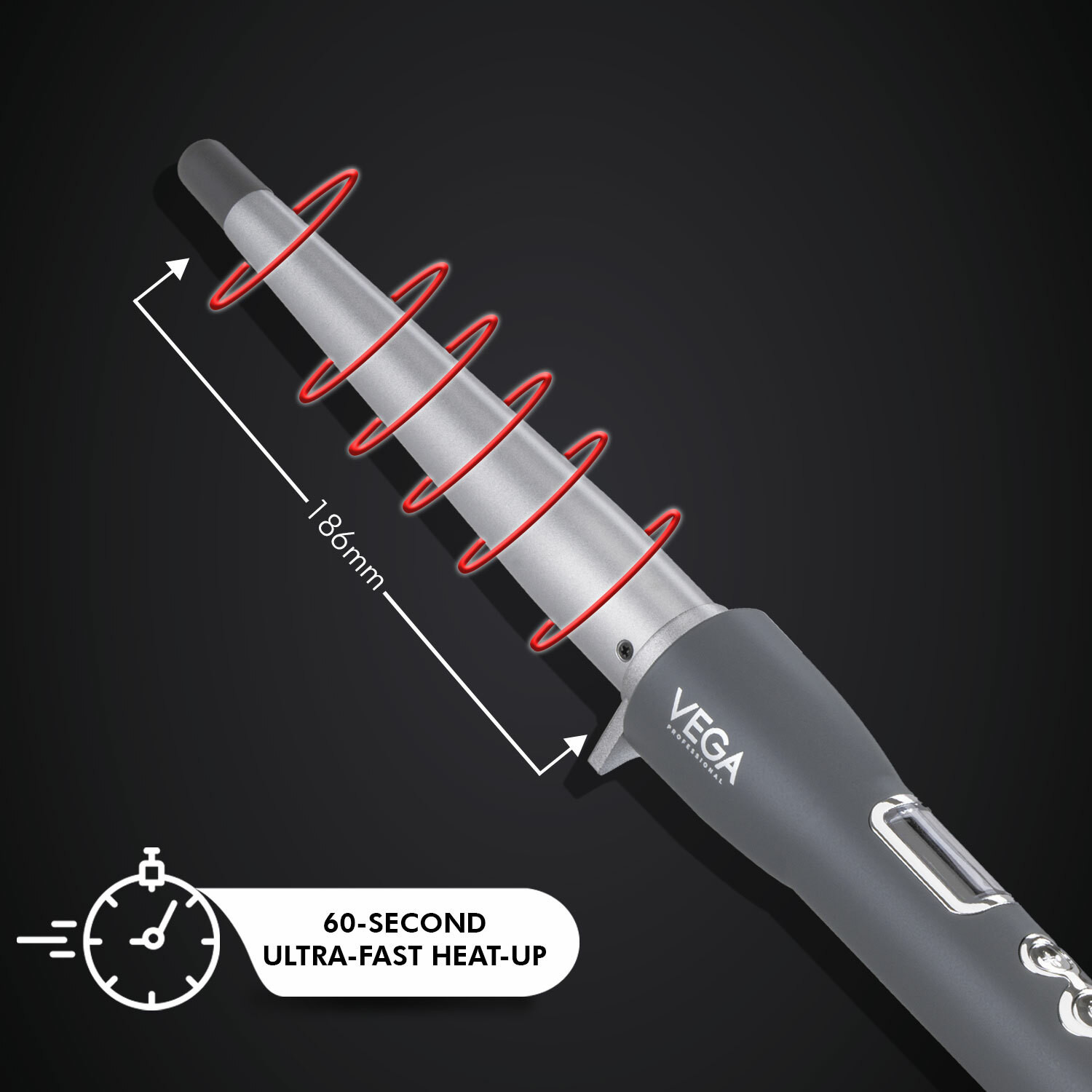 Image of Vega Professional VPMCT-08 Electric Hair Curler