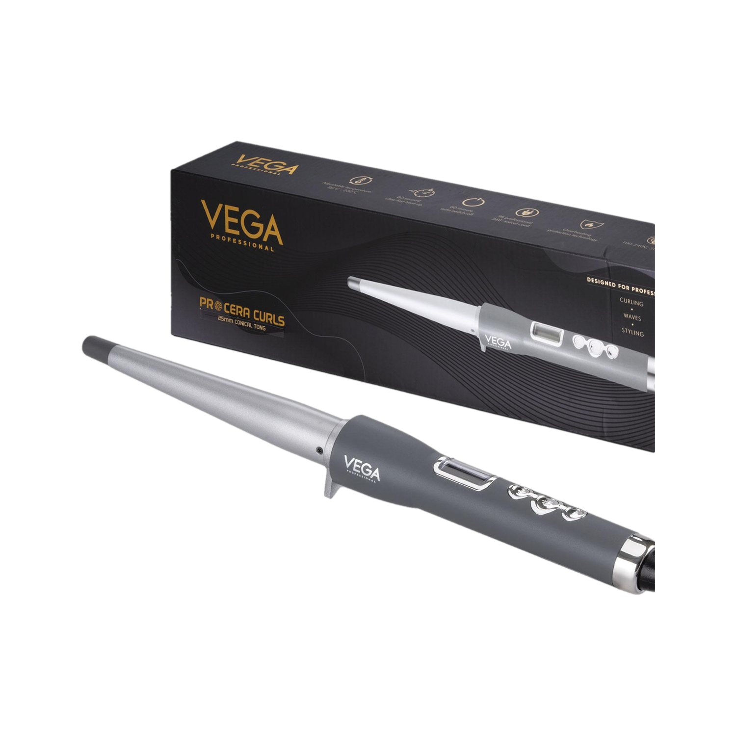 Image of Vega Professional VPMCT-08 Electric Hair Curler