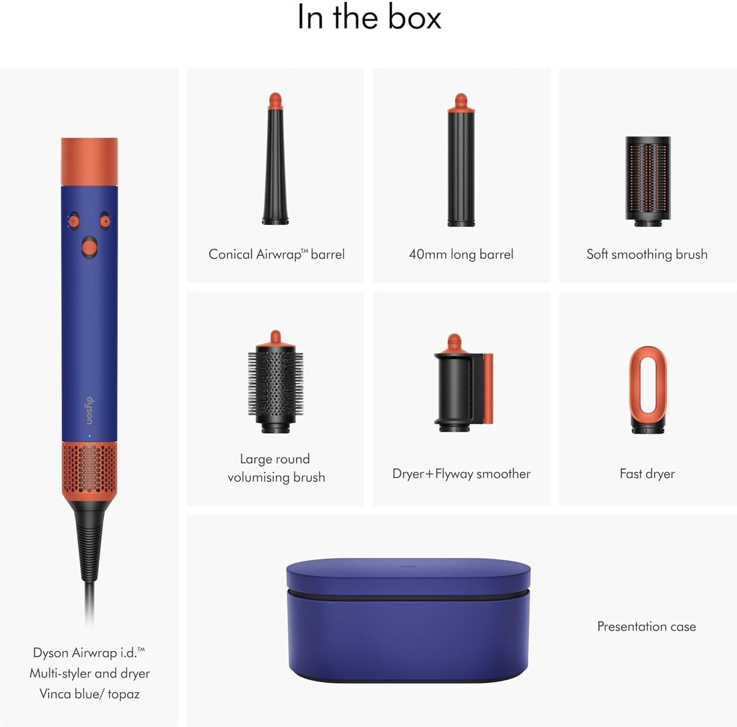 Image of Dyson Airwrap i.d. multi-hair styler|Personalize Curl Sequence Electric Hair Styler|6 in 1 Dry Hair Styler