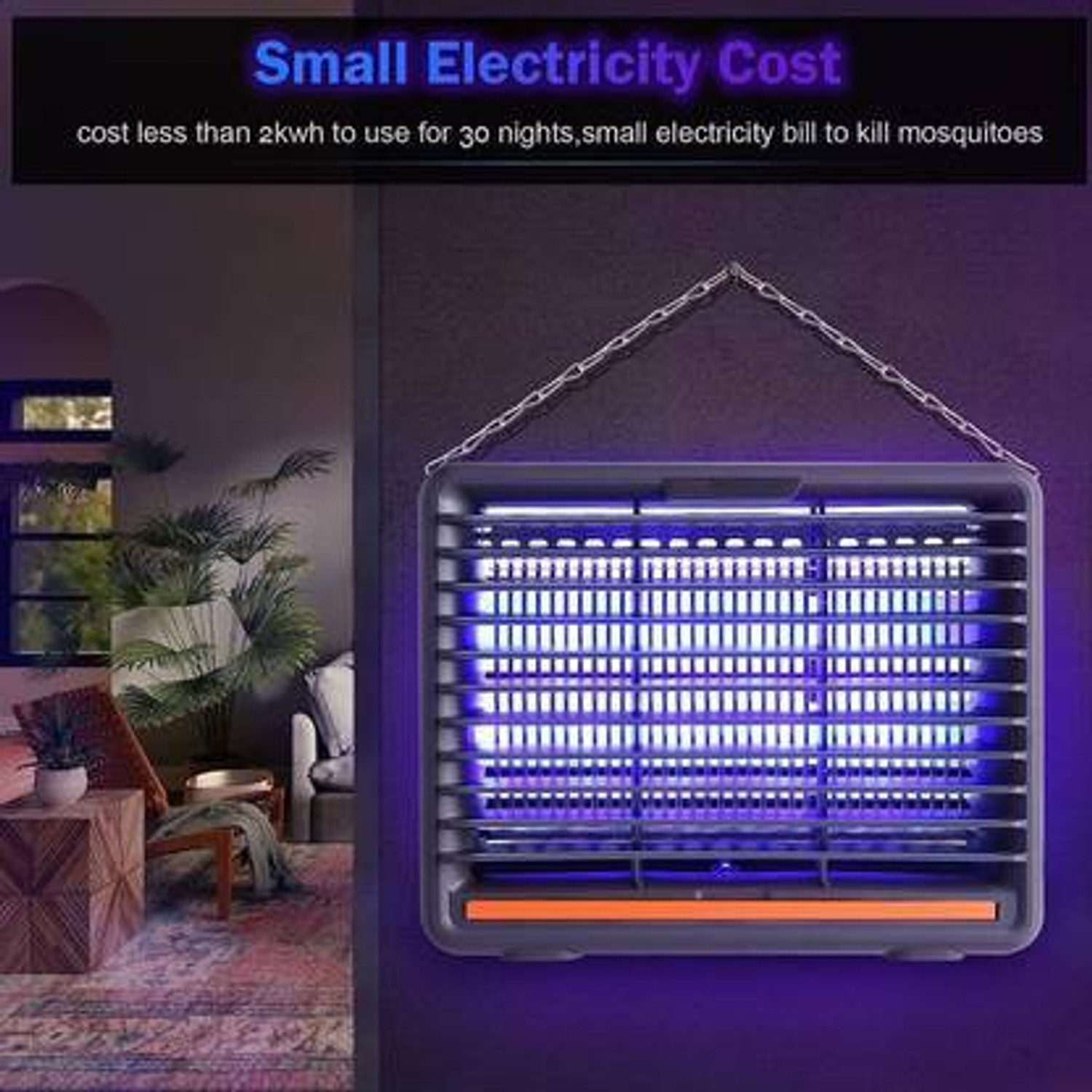 Image of Tazomi Fly Insect Killer Machine, Insect Bug Zapper,Fly Catcher & Trap Killer LED-Lamp Electric Insect Killer Indoor, Outdoor