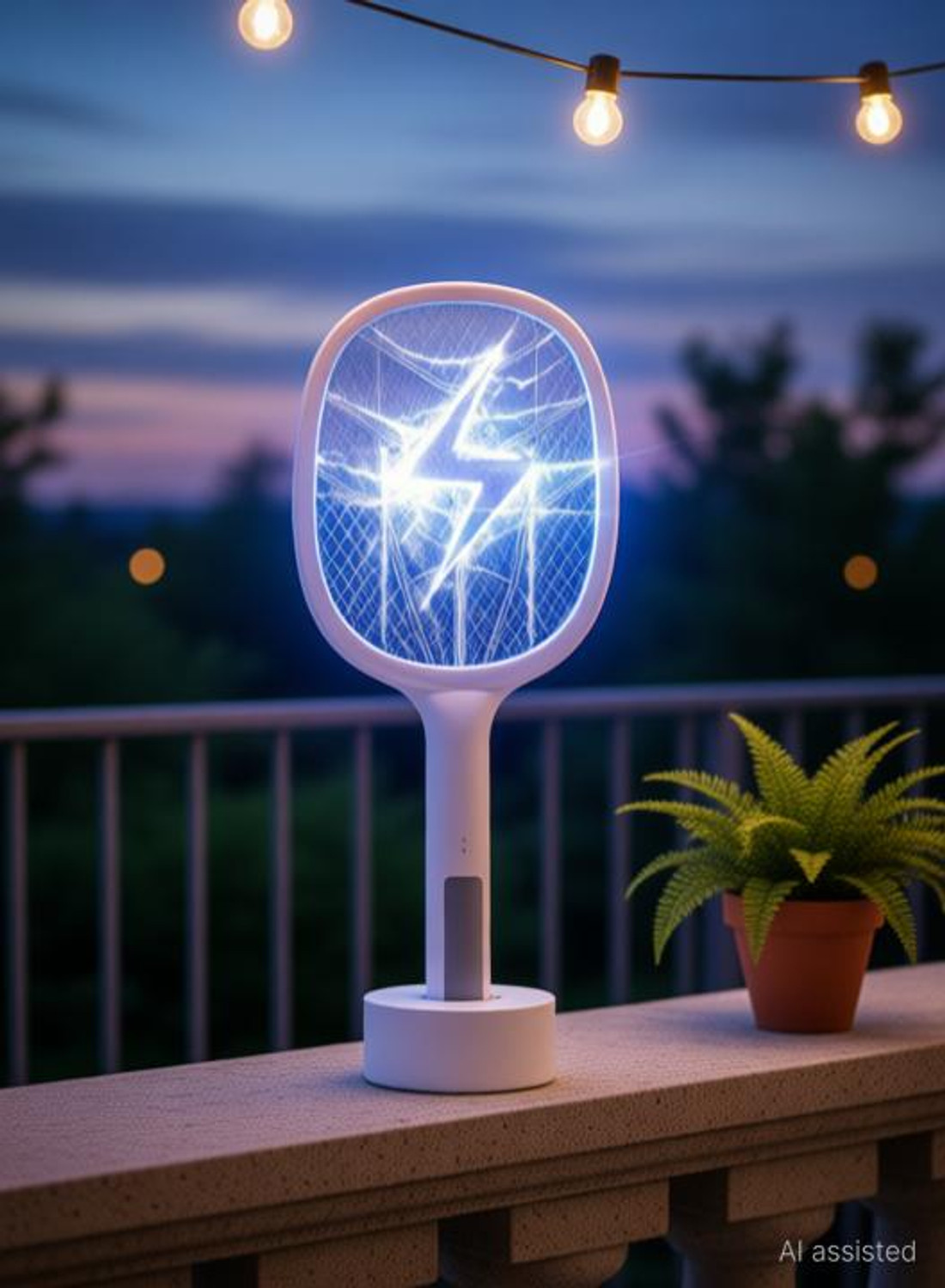Image of JOV-FV 4200V Anti-Mosquito Racket / Rechargeable Insect Killer Bat Electric Insect Killer Outdoor, Indoor