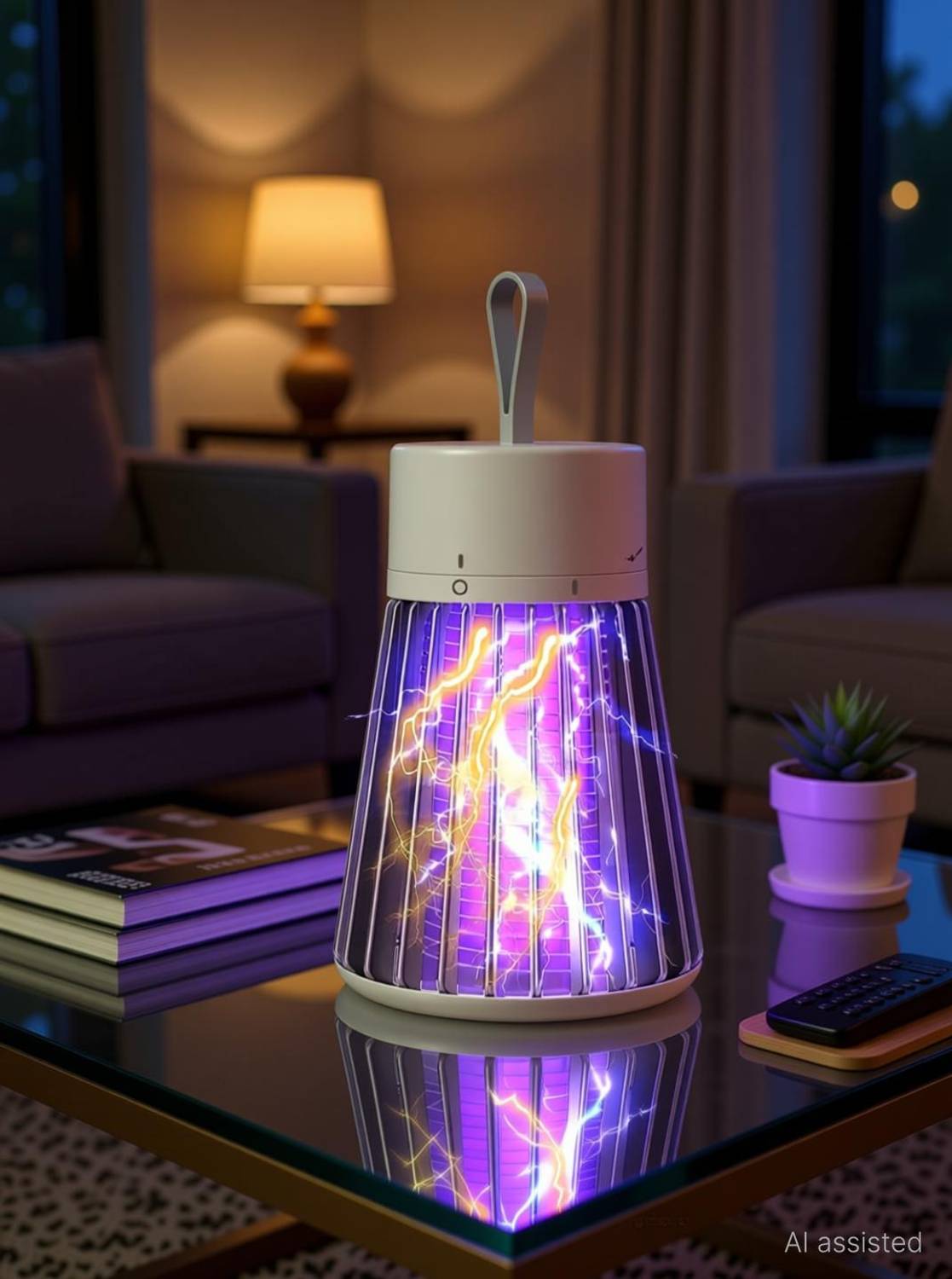 ZEBIFY Eco-Friendly Mosquito Killer Lamp Bug Zapper Machine For Home Electric Insect Killer Indoor, Outdoor