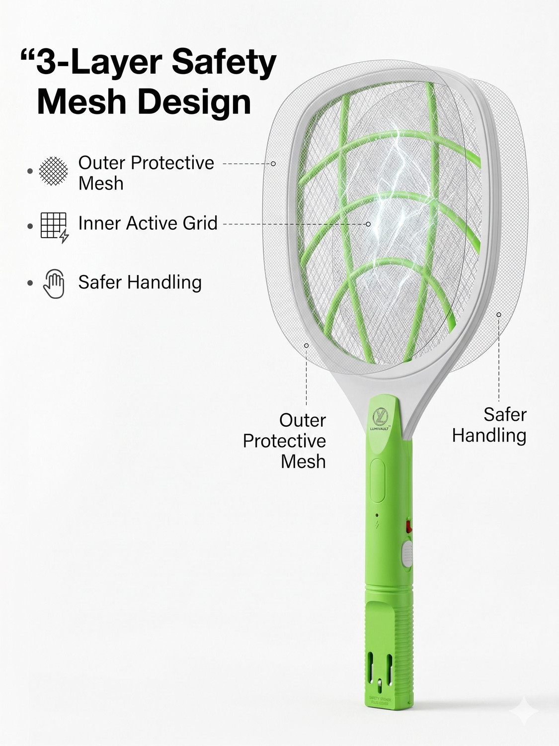 Image of LUMIVAULT LV-321 Electric Insect Killer Indoor, Outdoor