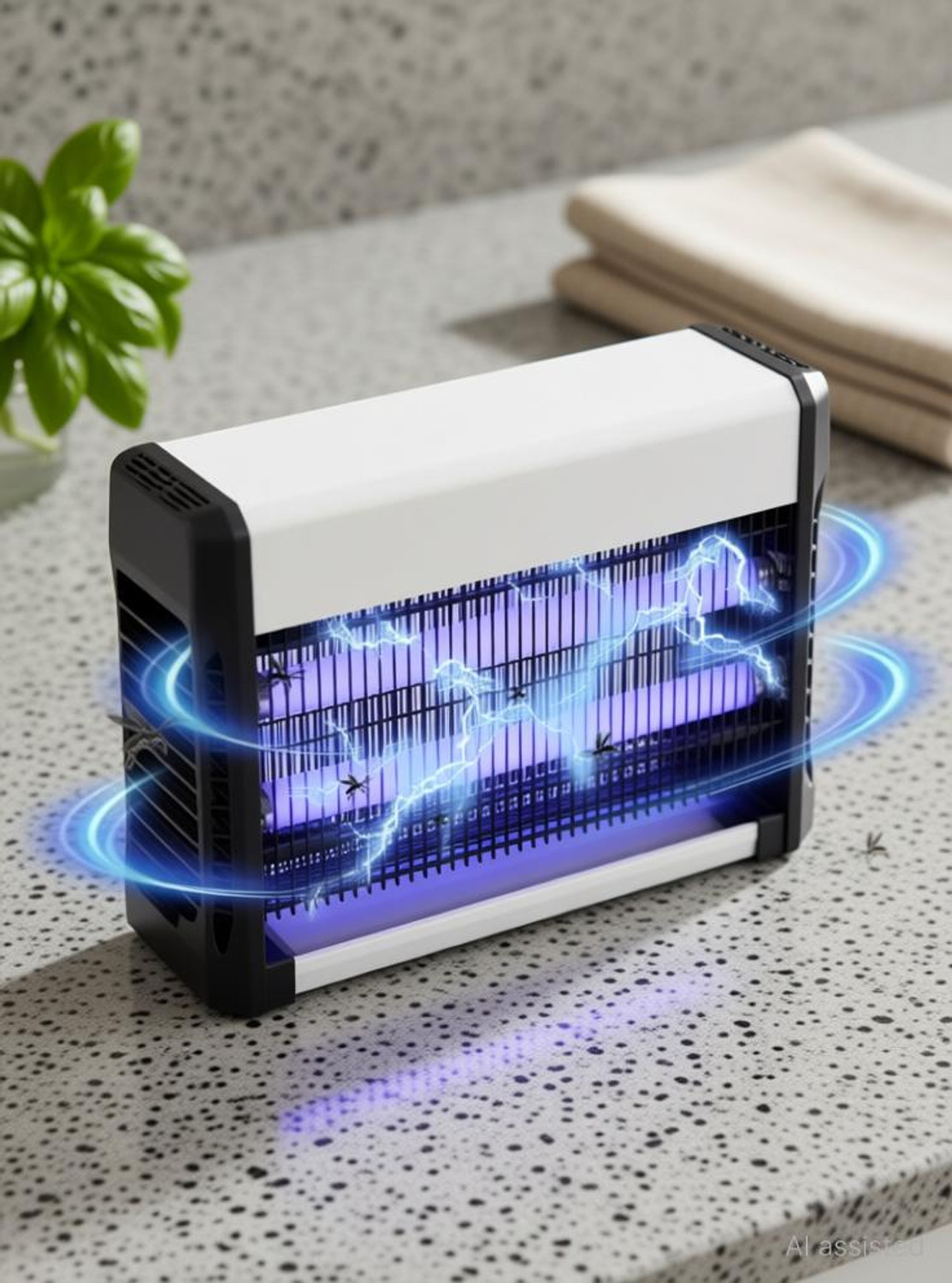 Image of Keekos indoor pest repellent bug zapper fly trap pest control led electric killer lamp Electric Insect Killer Indoor, Outdoor