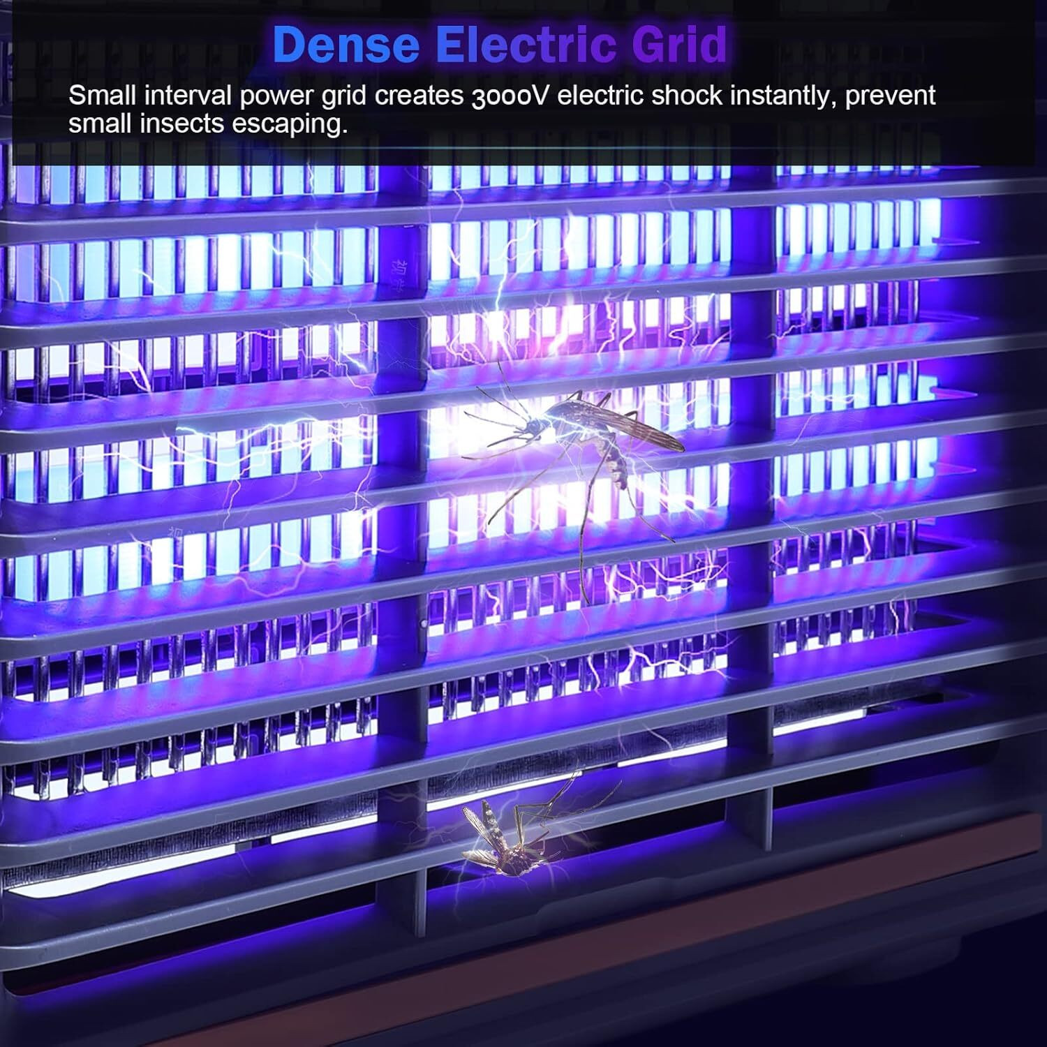 Image of Tazomi Insect Killer UV Bug Zapper /Catcher for Home & Office Restaurant Use Pest killer Electric Insect Killer Indoor, Outdoor