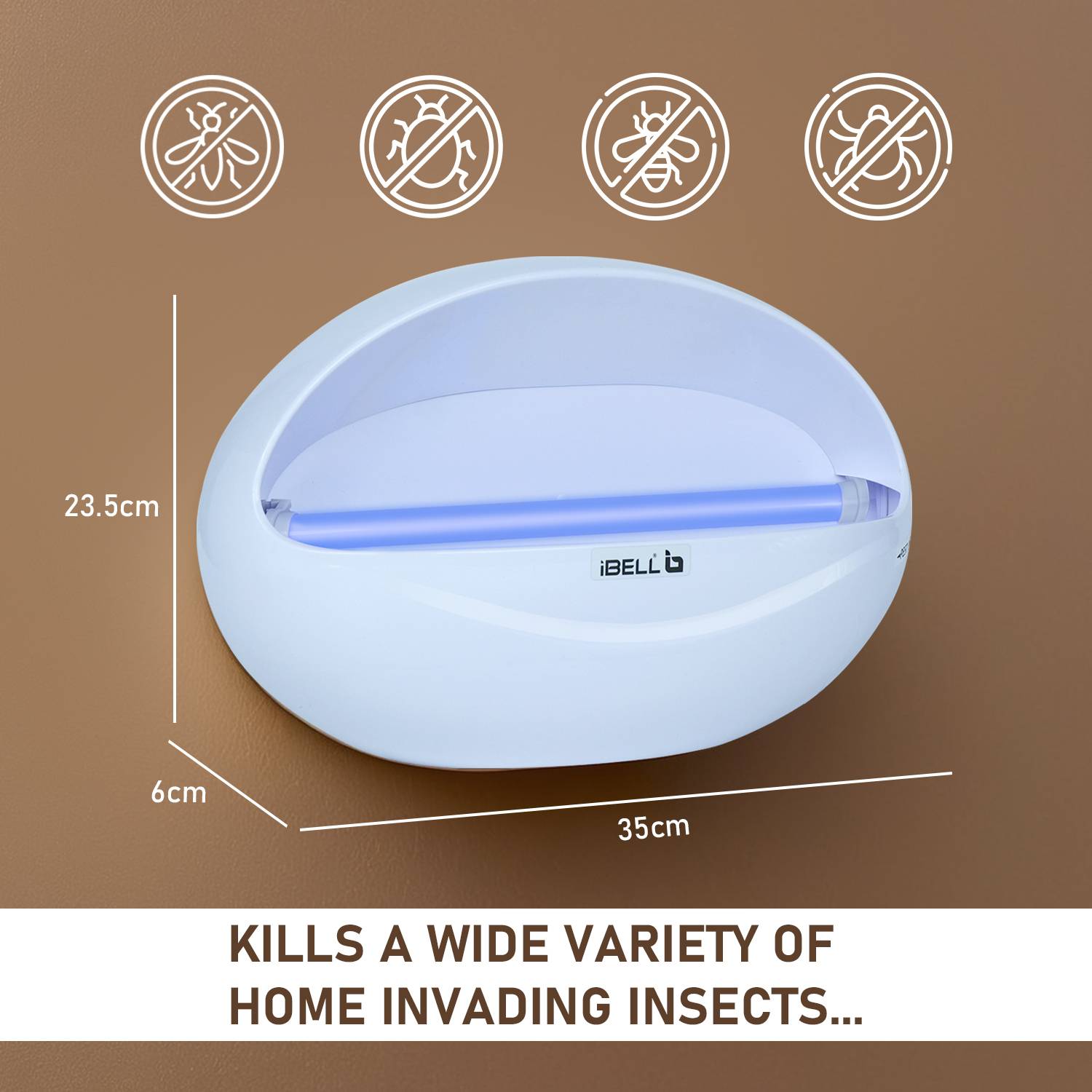 iBELL P100IK Fly/Insect Catcher, 10W LED Lamp - Image 4