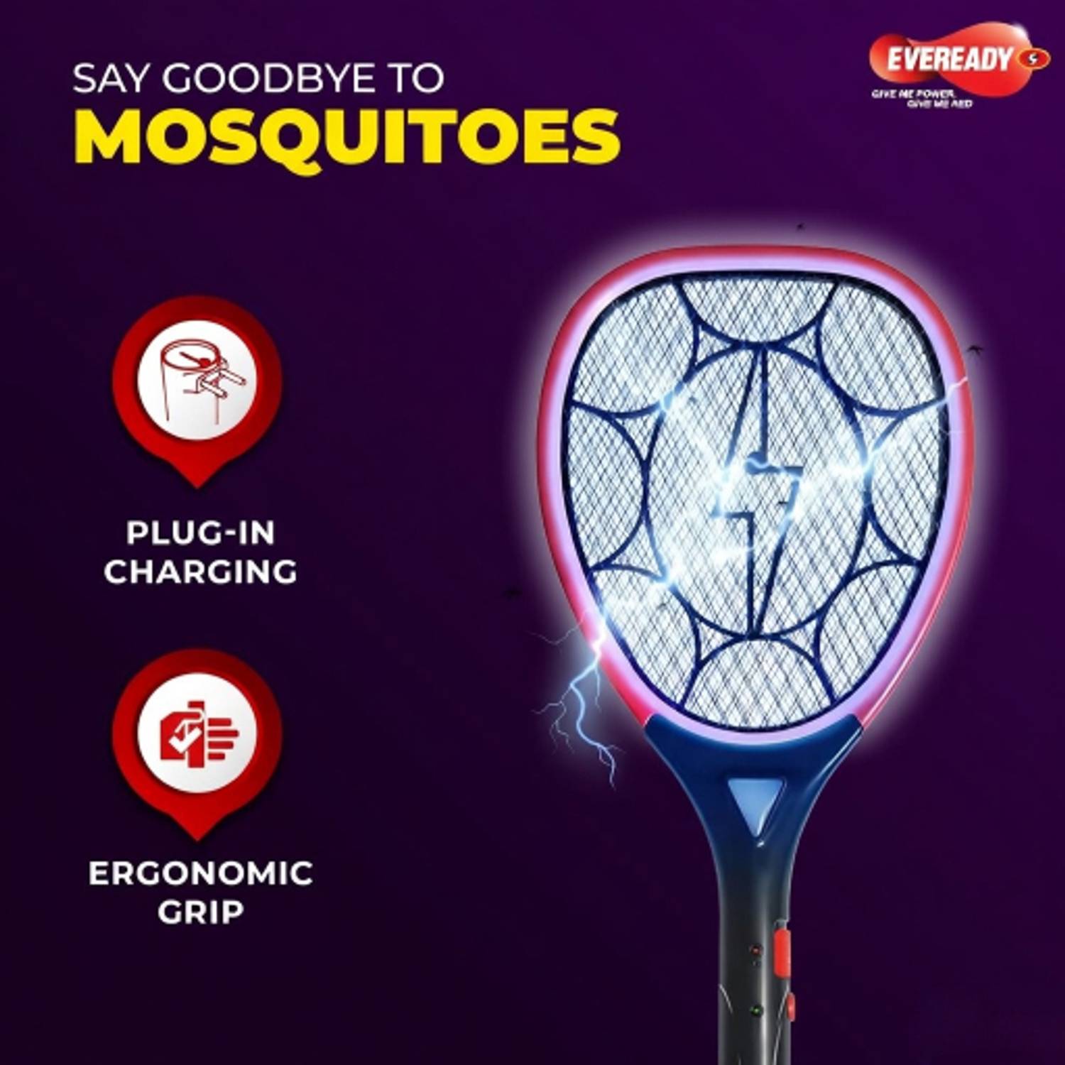 Eveready POWER ZAP PRO Electric Insect Killer Indoor, Outdoor