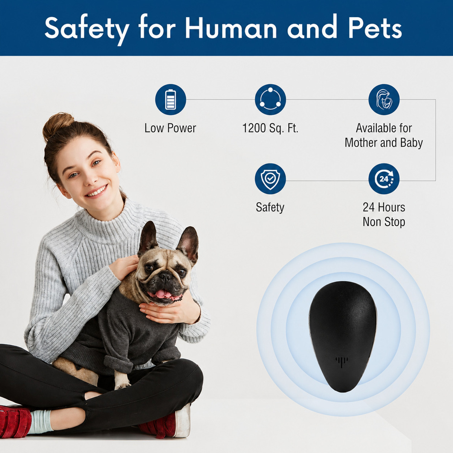 Image of kalarth Ultrasonic Electric Pest Lizard,Rat,Cockroach,Mosquito,Home Electric Insect Killer Indoor, Outdoor