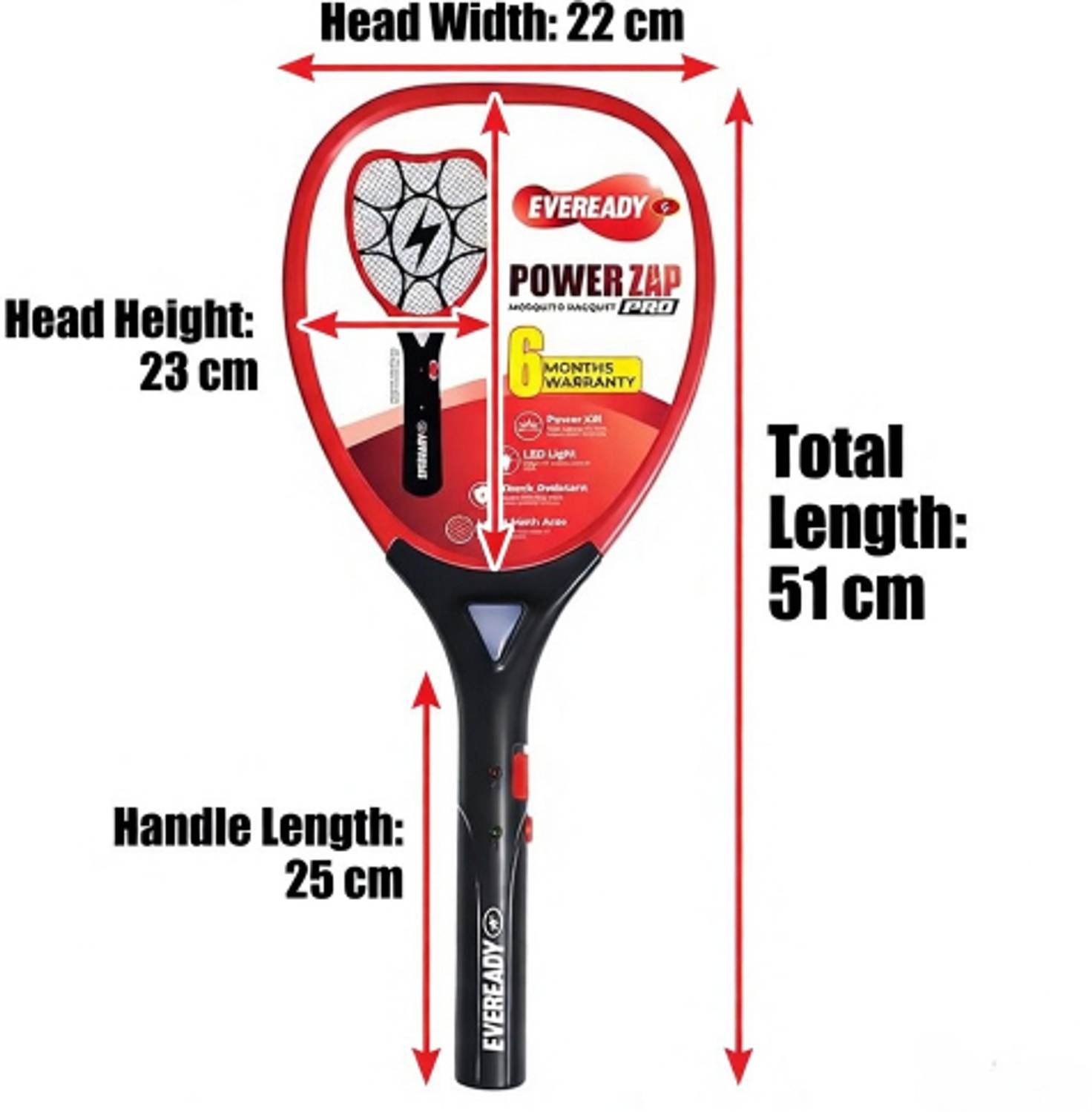 Eveready POWER ZAP PRO Electric Insect Killer Indoor, Outdoor
