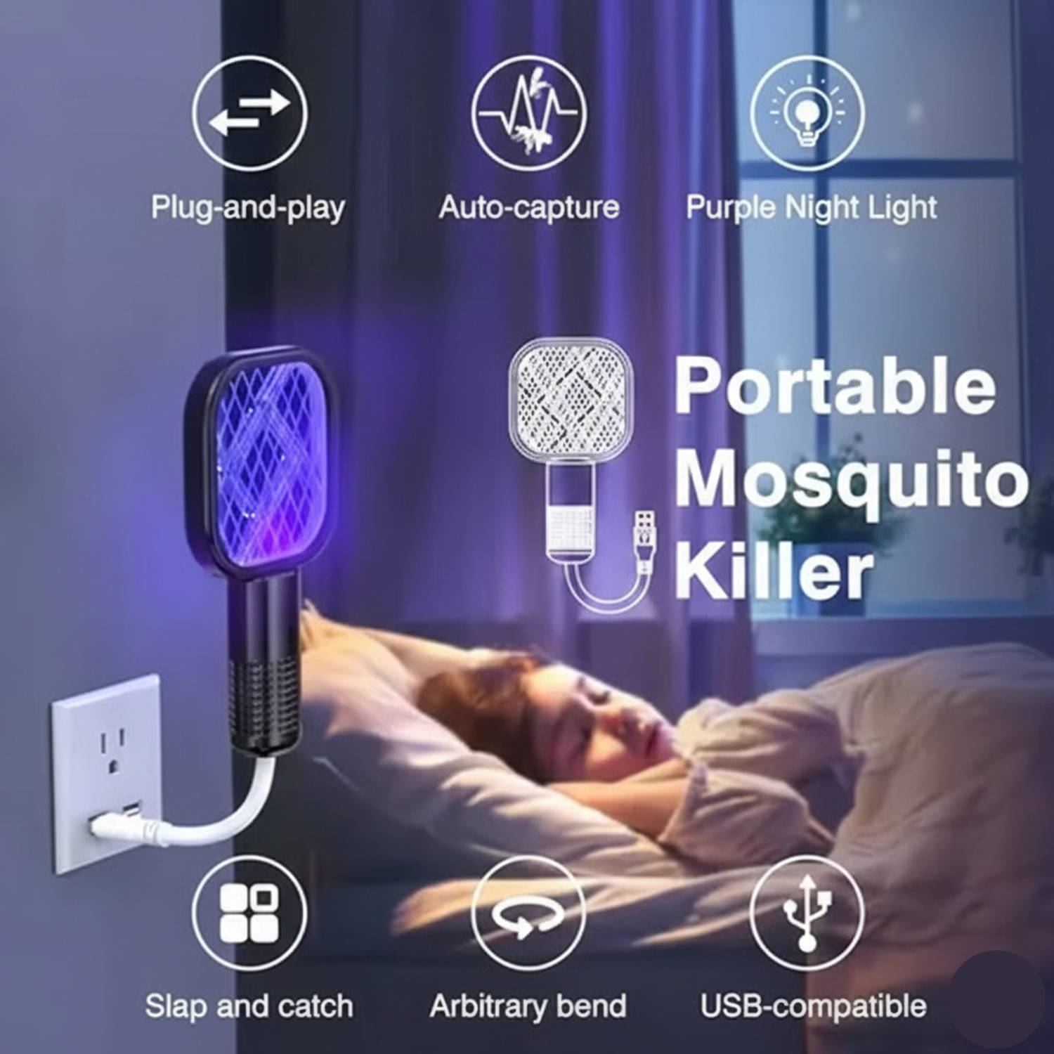 WINX USB Mosquito Killer Lamp - Image 5