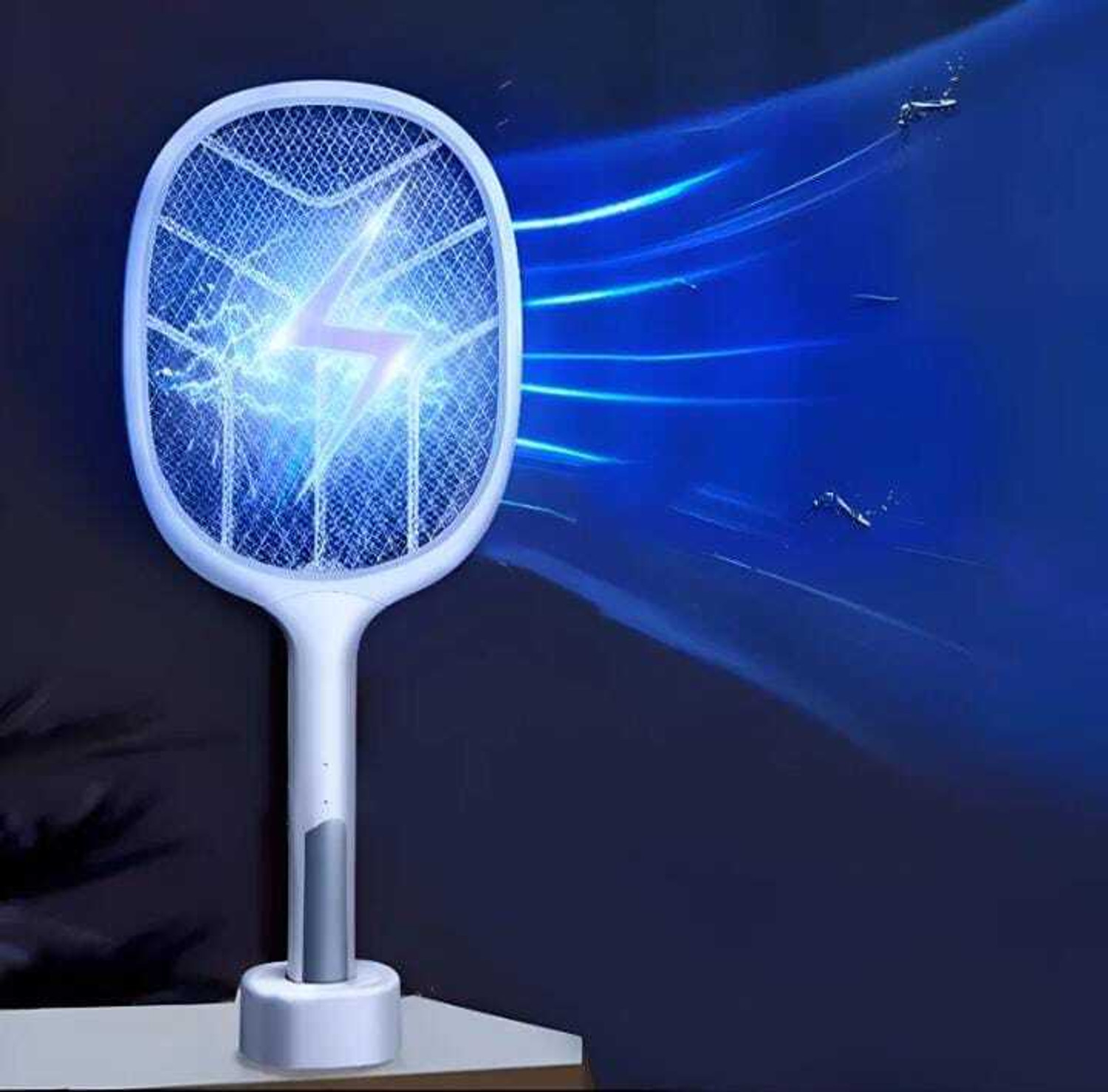 Image of RAYHUNT 4200V Anti-Mosquito Racket / Rechargeable Insect Killer Bat Electric Insect Killer Indoor, Outdoor
