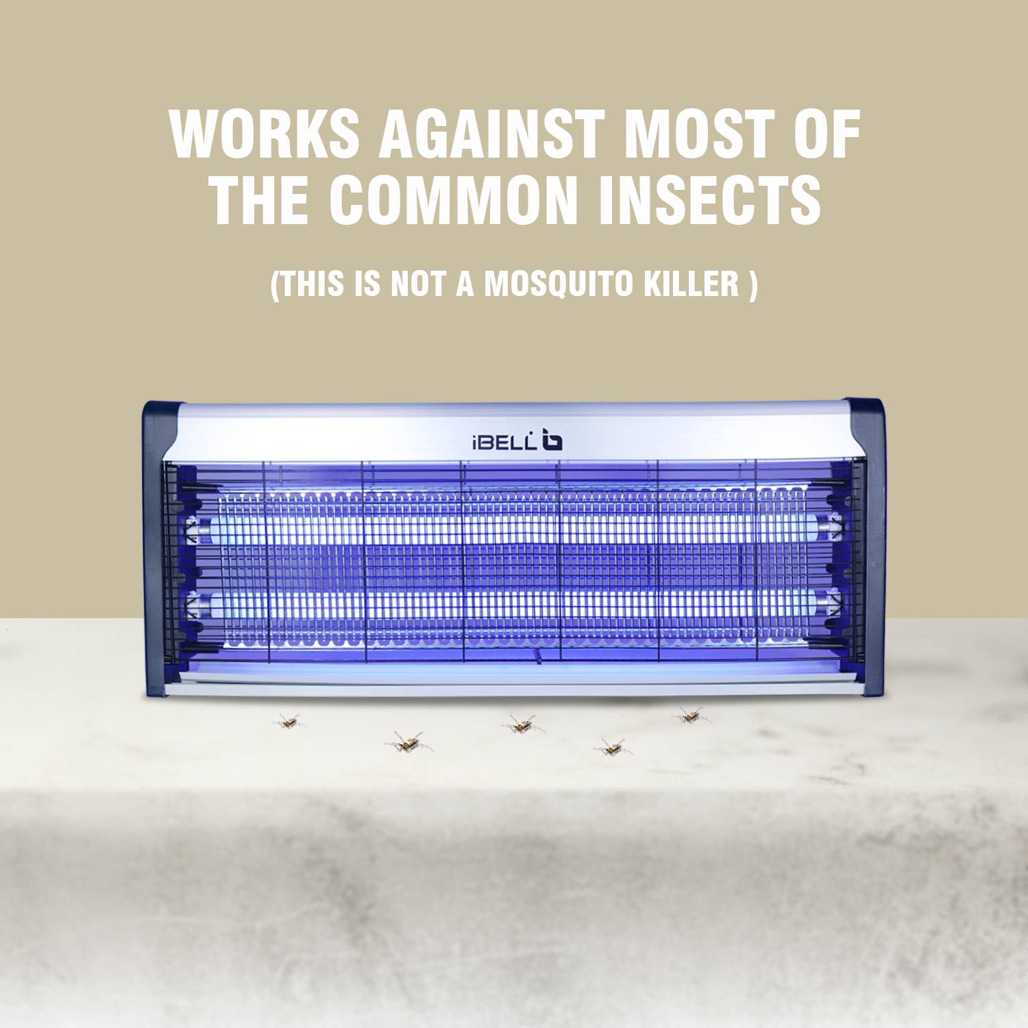iBELL S40IK Insect Trap Machine, 40W UV Bulb, Fly Catcher