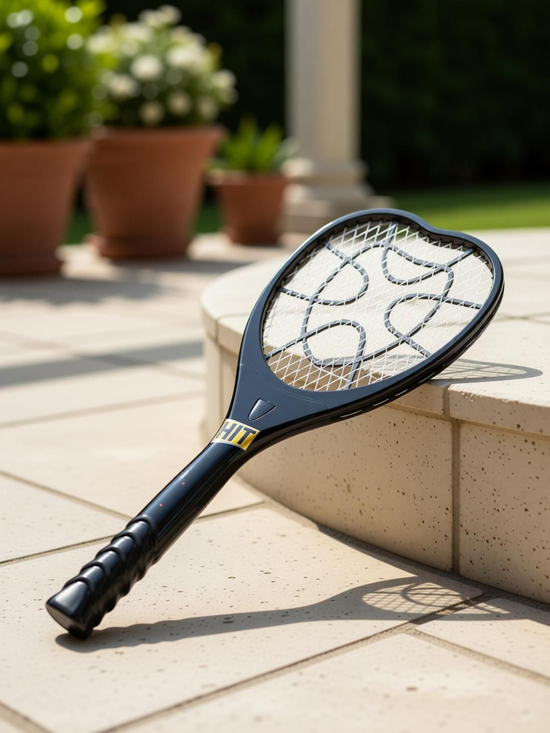 Image of Hit Rechargeable Anti - Mosquito Racquet Electric Insect Killer Indoor, Outdoor