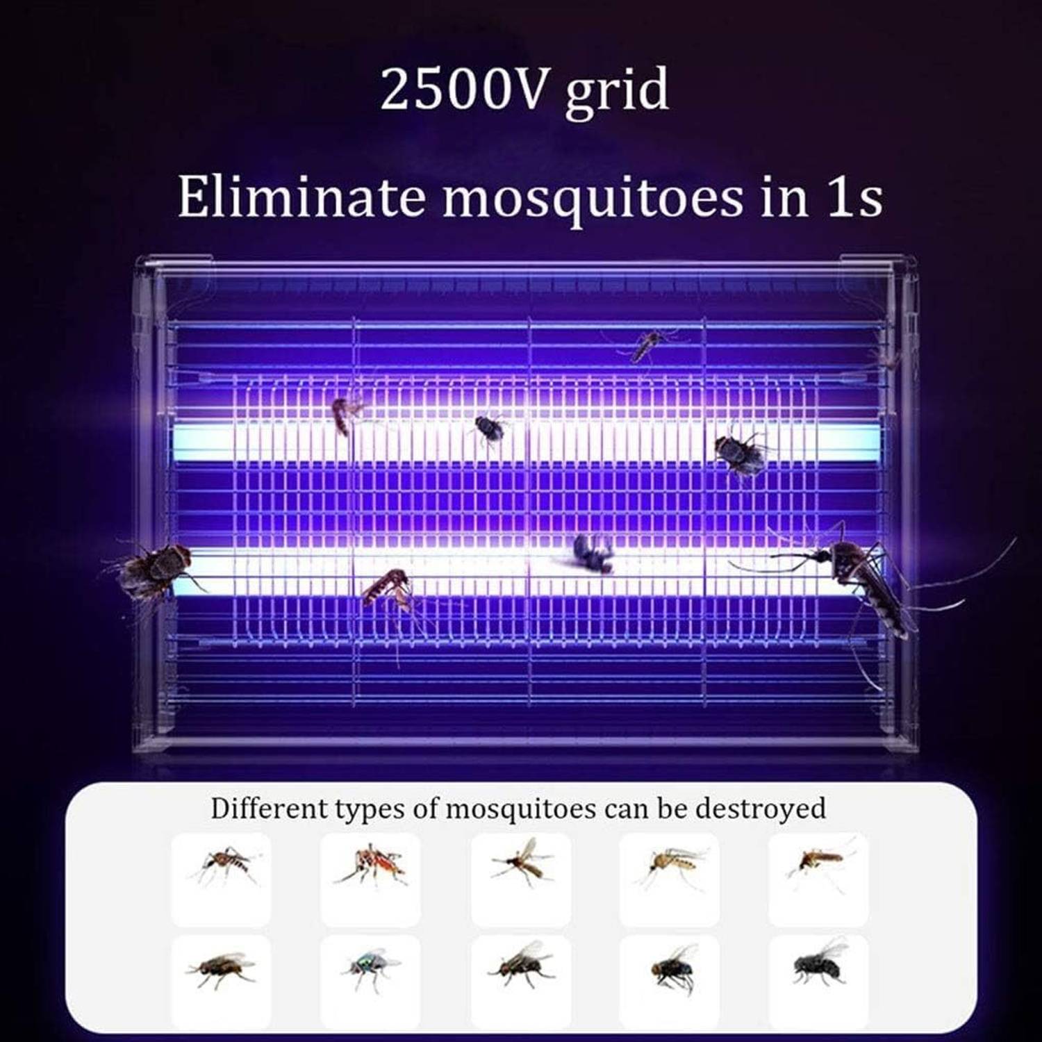 Hemovia LED Mosquito Killer Lamp, USB Powered - Image 2