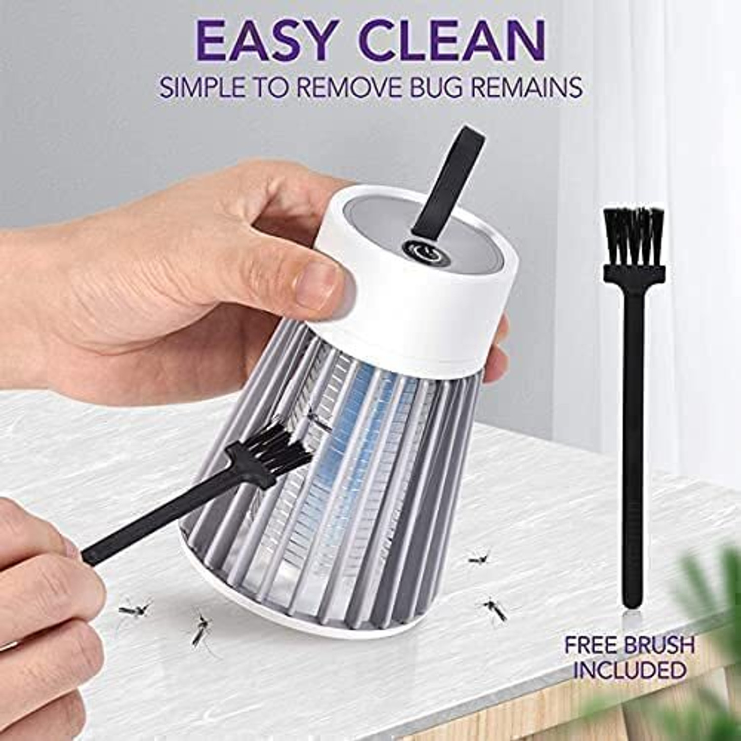 Image of KPDREAMLAND Mosquito Killing UV LED Bug Lamp Electric Insect Killer Outdoor, Indoor