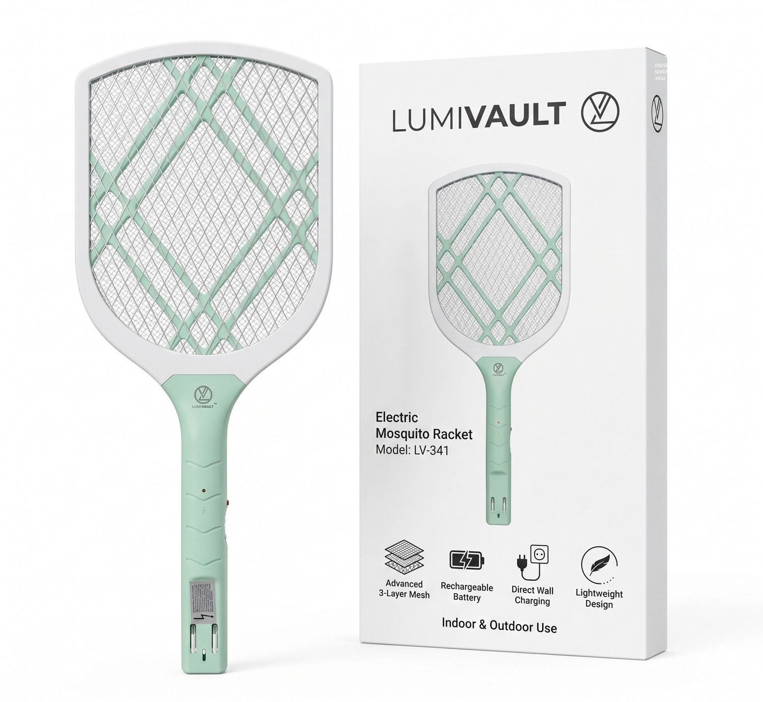 Image of LUMIVAULT LV-341 Electric Insect Killer Outdoor, Indoor
