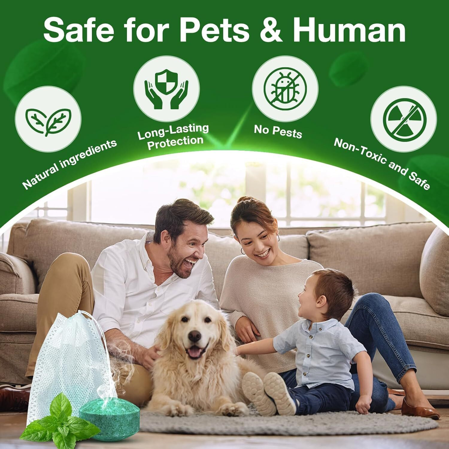 Image of ZAPPOO Rat Repellents Ball for Home & Kitchen | Mouse Control |Strong Smell Formula |||