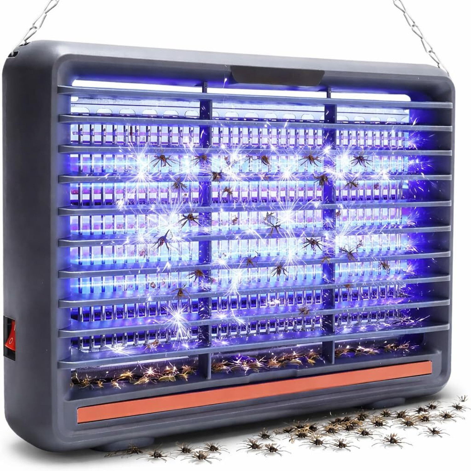 Image of Tazomi Fly Insect Killer Machine, Insect Bug Zapper,Fly Catcher & Trap Killer LED-Lamp Electric Insect Killer Indoor, Outdoor