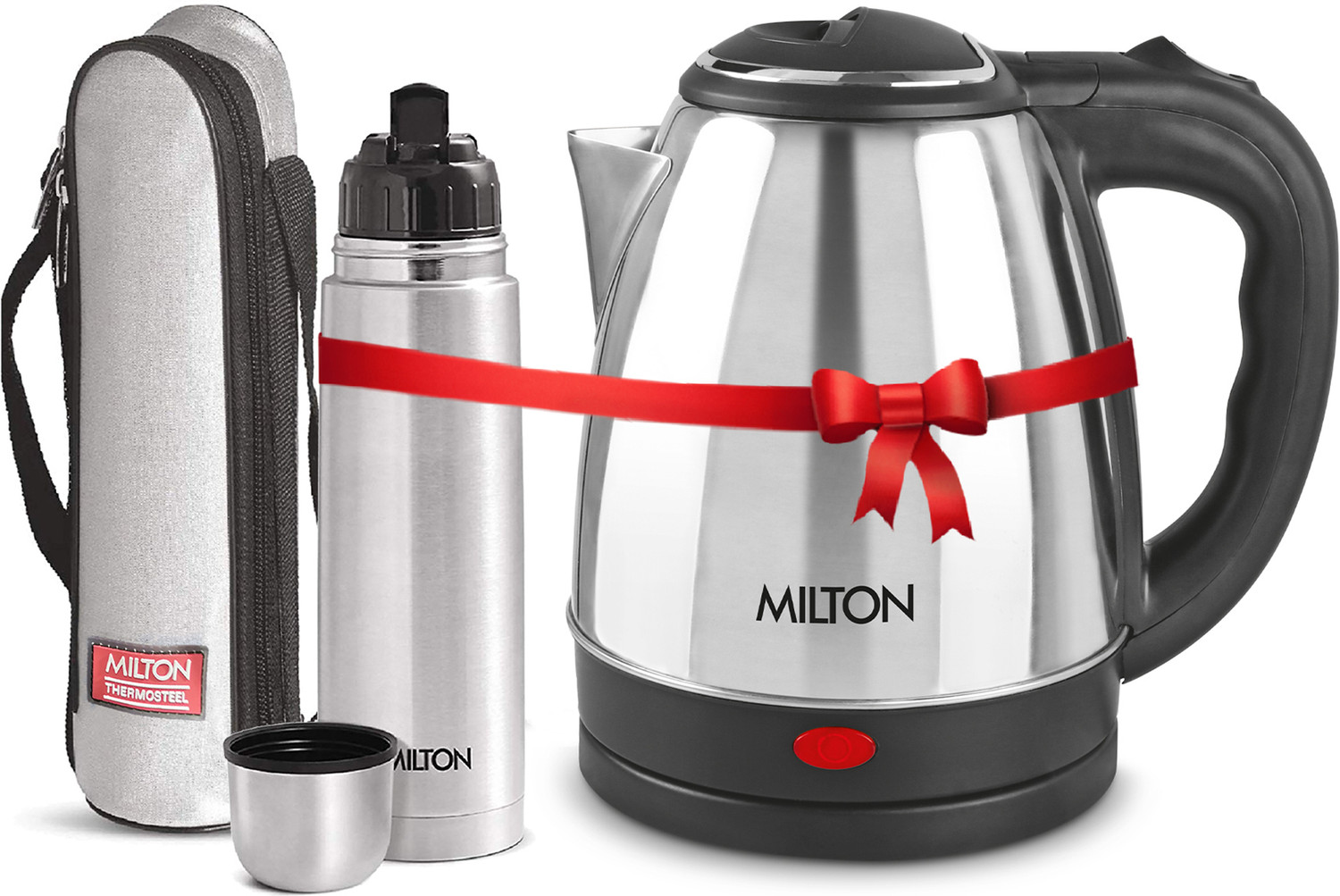 Image of MILTON Go Electric Kettle 1500 + Flip lid 500 Bottle Beverage Maker