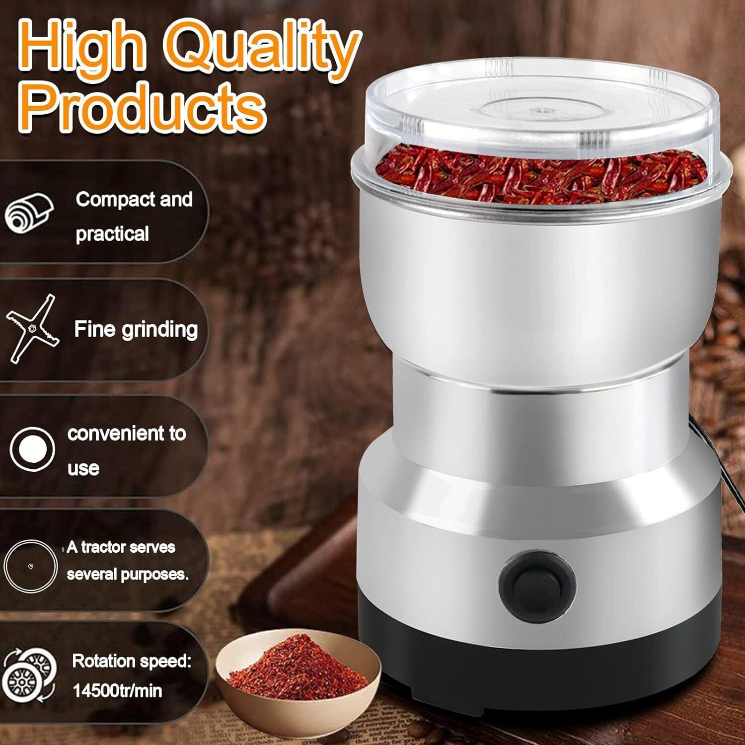 Image of Owqust Vacuum Flask Set & Nima Mixer Grinder & Electric Kettle