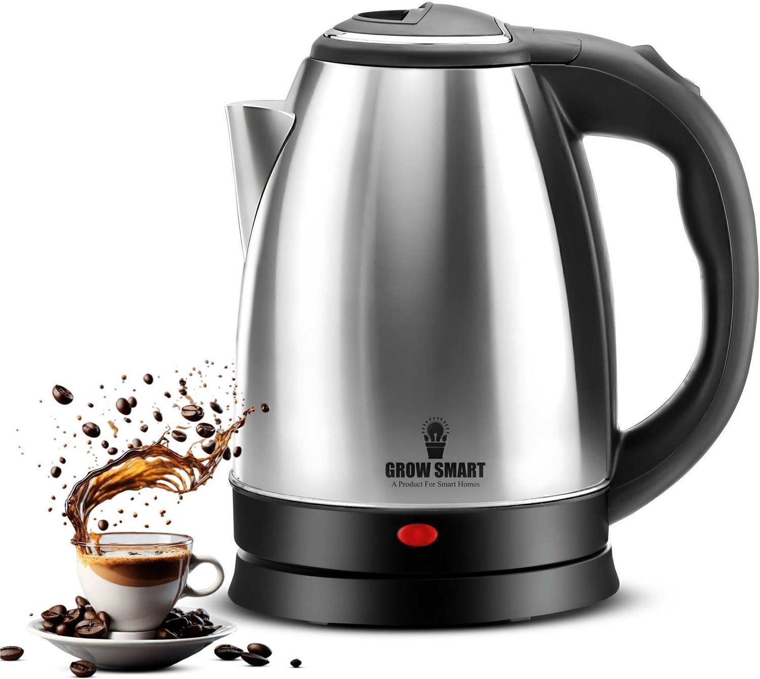 Growsmart HydroEdge 1500W Stainless Steel Body Electric Kettle (2
