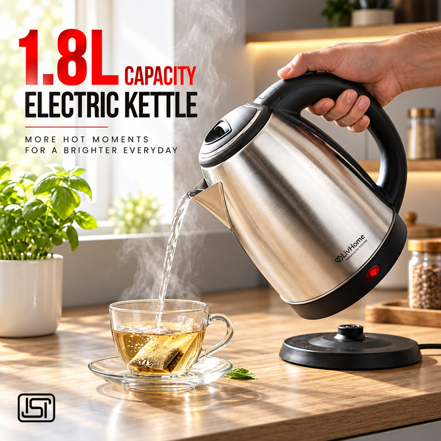 Image of LivHome Quickboil Electric Kettle