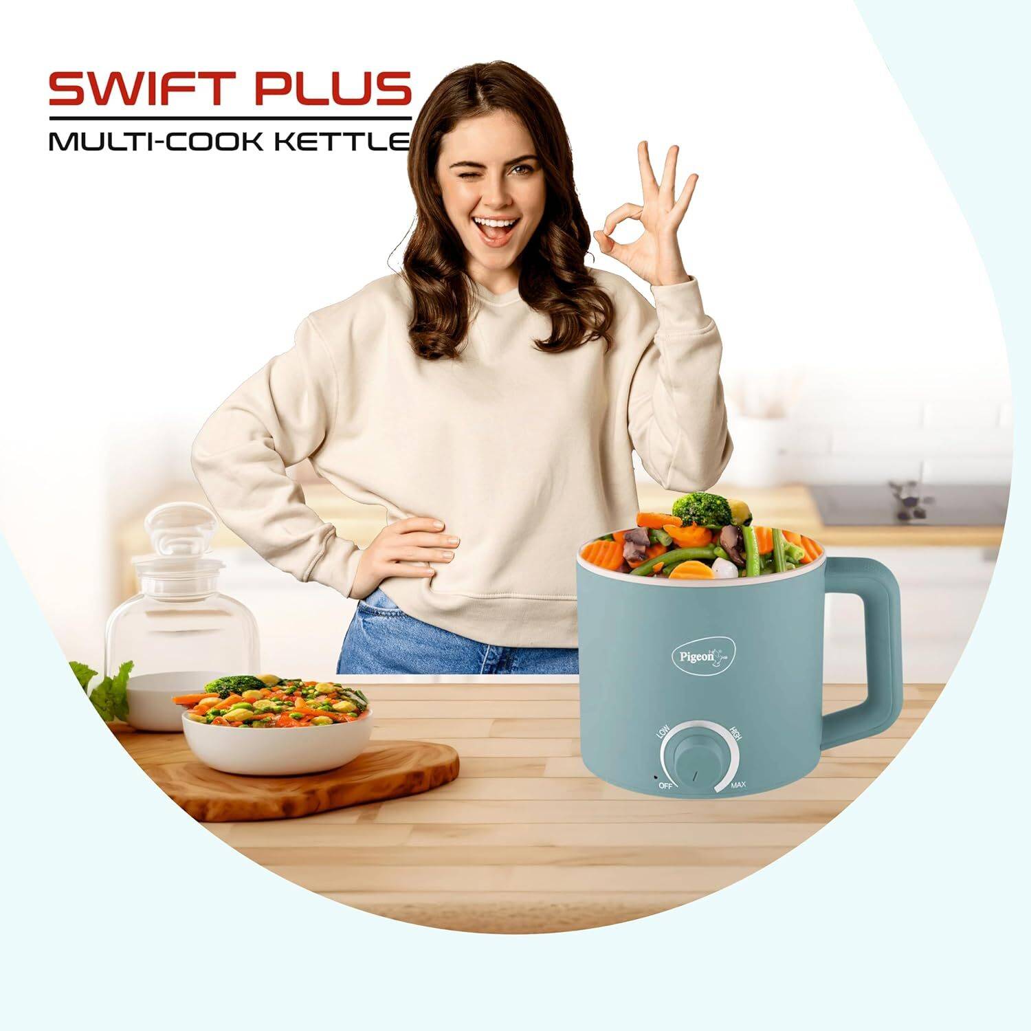 Pigeon 16214 Electric Kettle Blue - Image 2