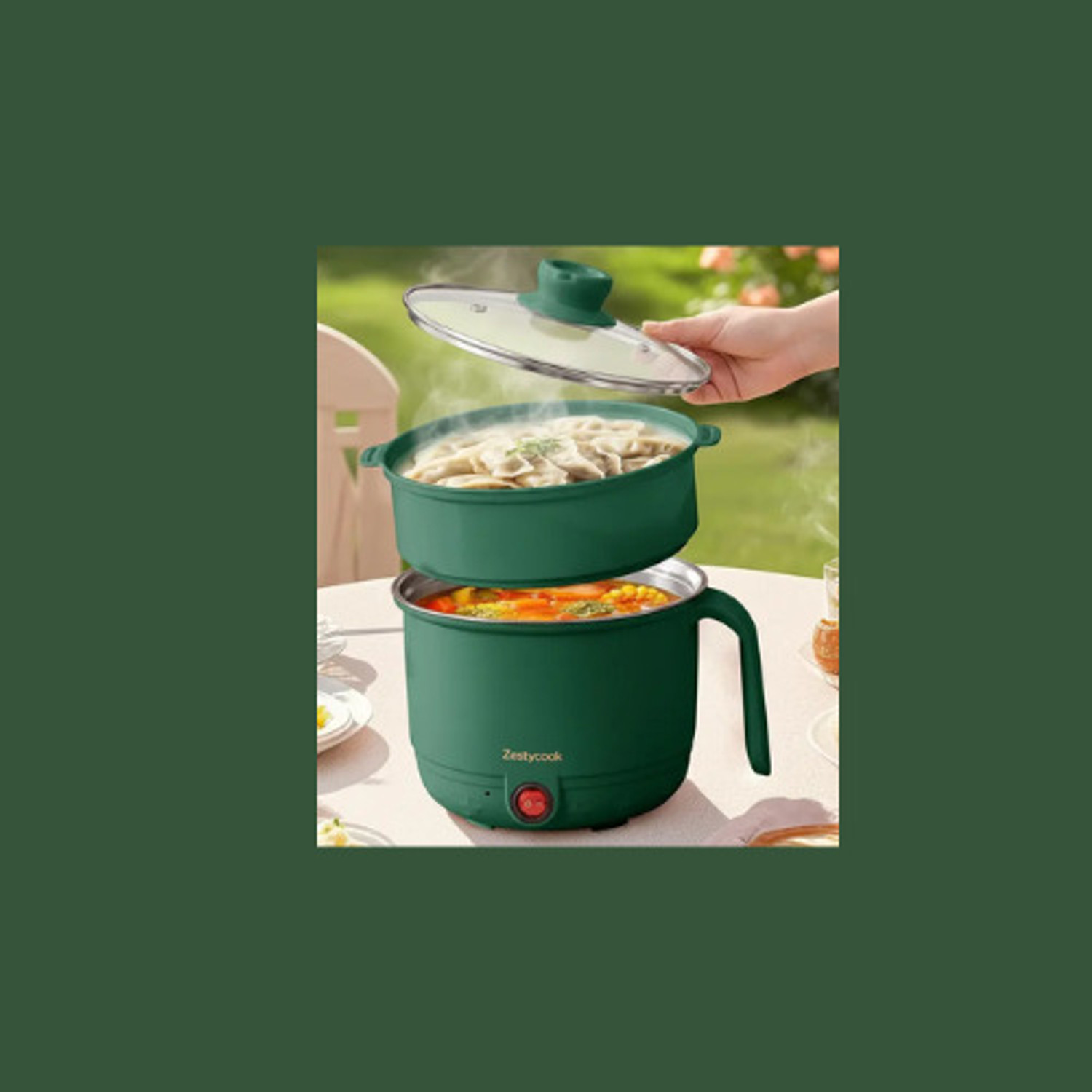 Image of HEM SELLES Electric Multifunction Cooking Pot Multi-Purpose Cooker Electric Kettle