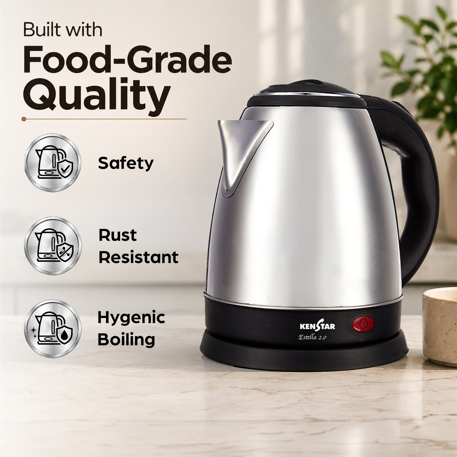 Image of Kenstar Estella 2.0 Electric Kettle