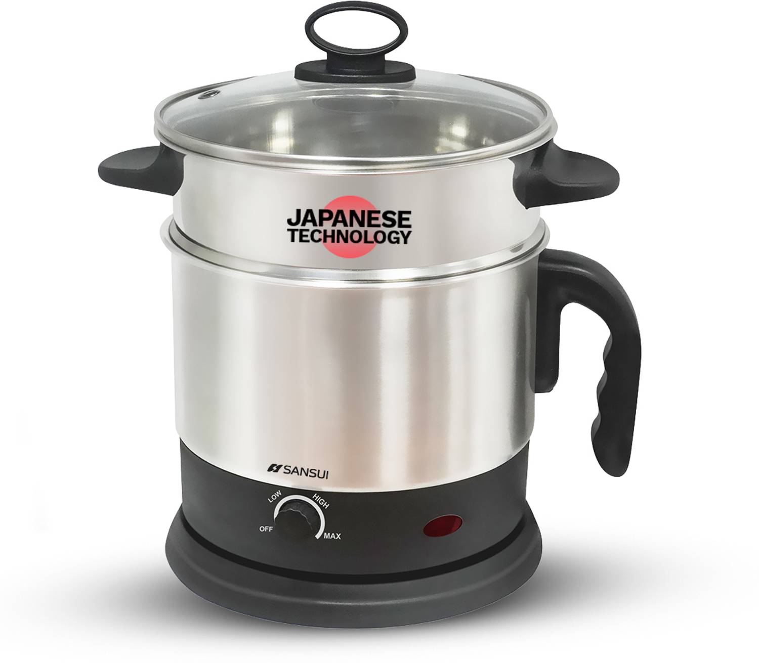 Sansui Steel Pro Multi Cooker Electric Kettle