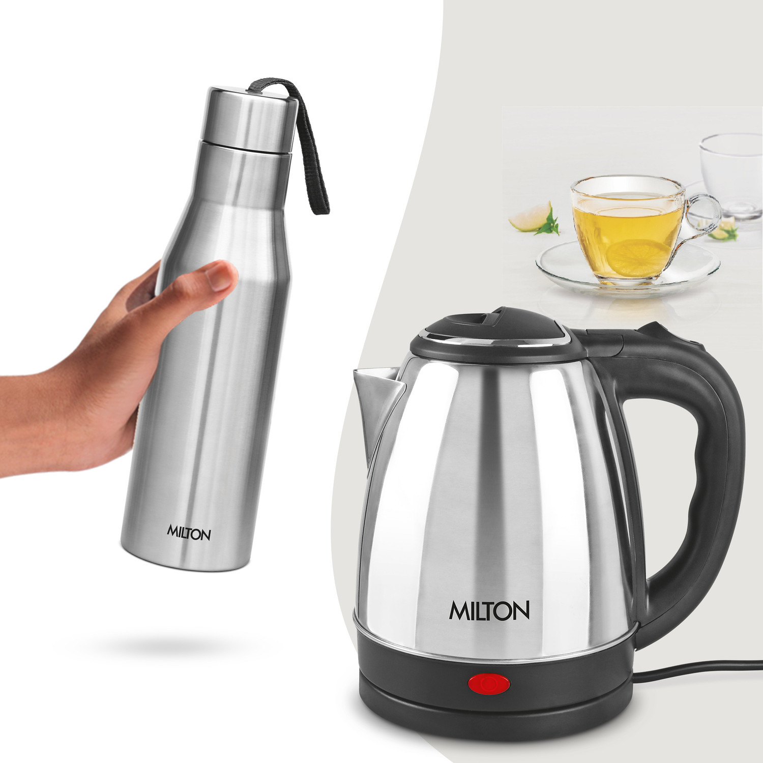 Image of MILTON GO ELE KETTLE 1500+SUPER 750 Bottle Beverage Maker