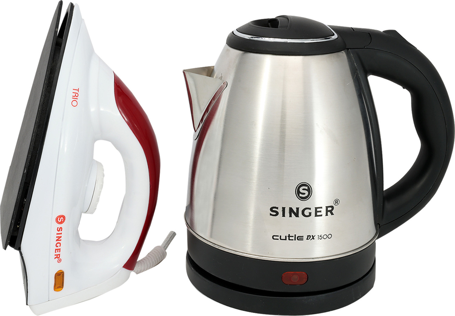 Image of SINGER Cutie DX Kettle with Dry Iron Trio Electric Kettle