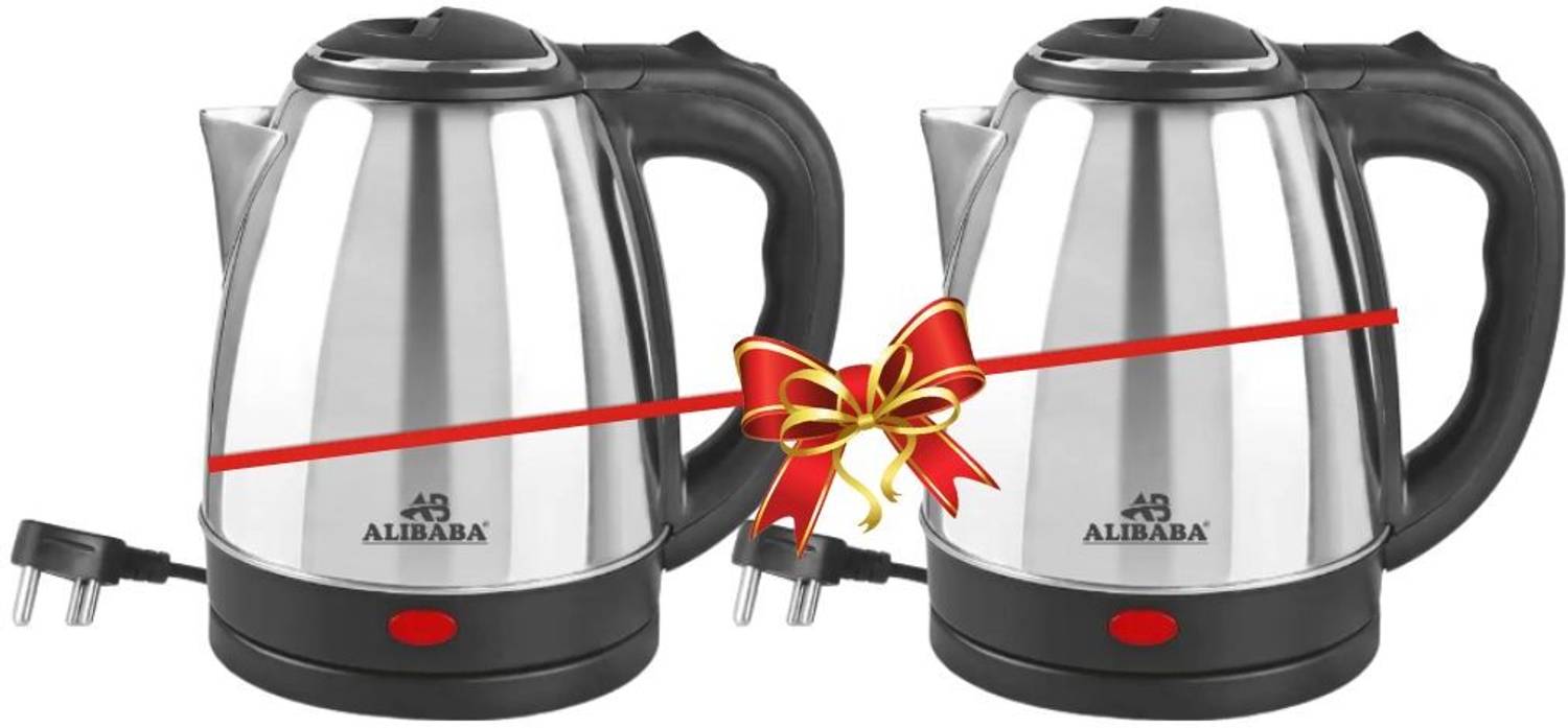 Alibaba Pack of 2 Pearl Super Efficient Electric Kettle