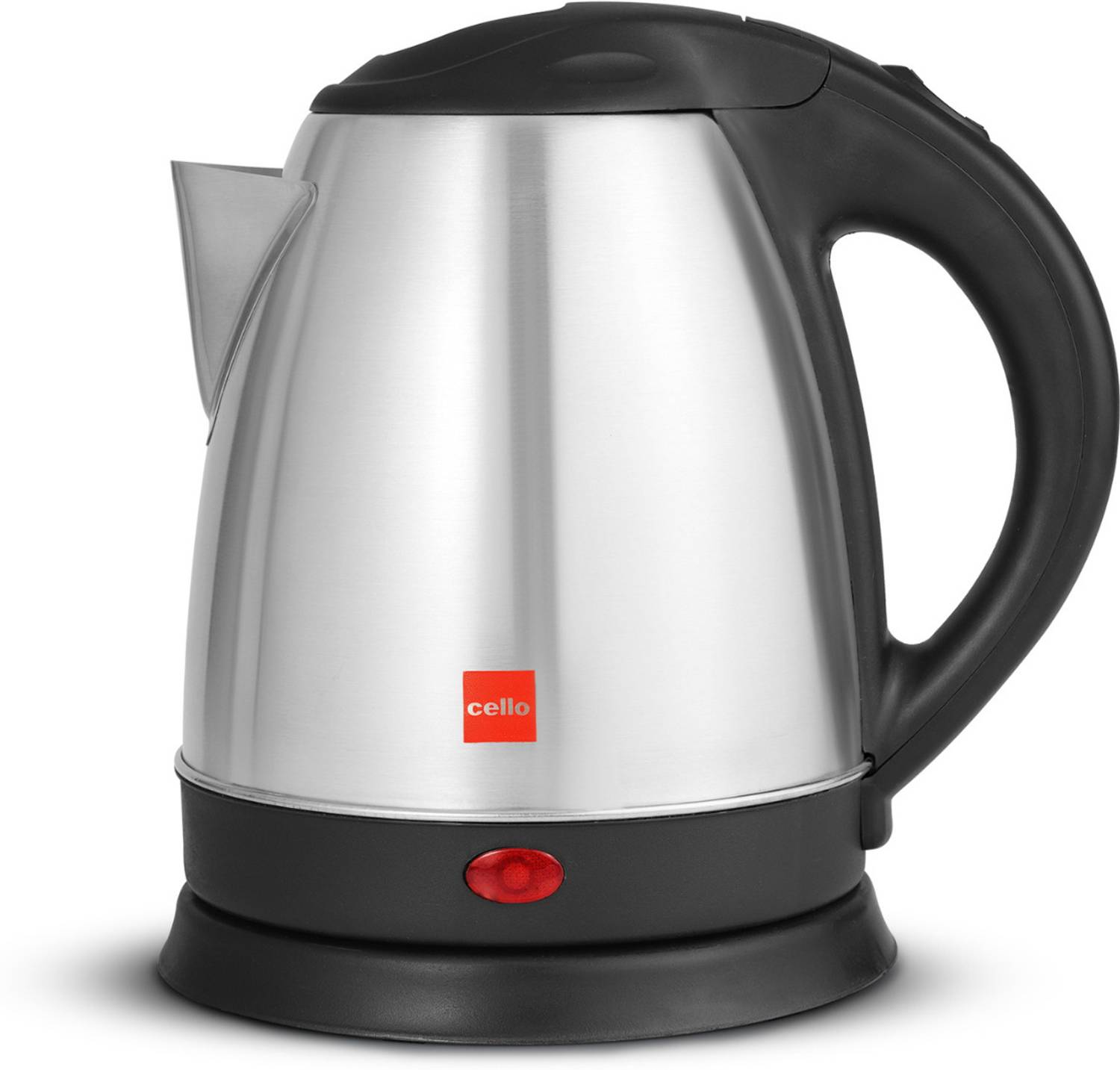 cello Quick Boil - Lifestyle Electric Kettle (1.5 L, Silver & Bla...mo