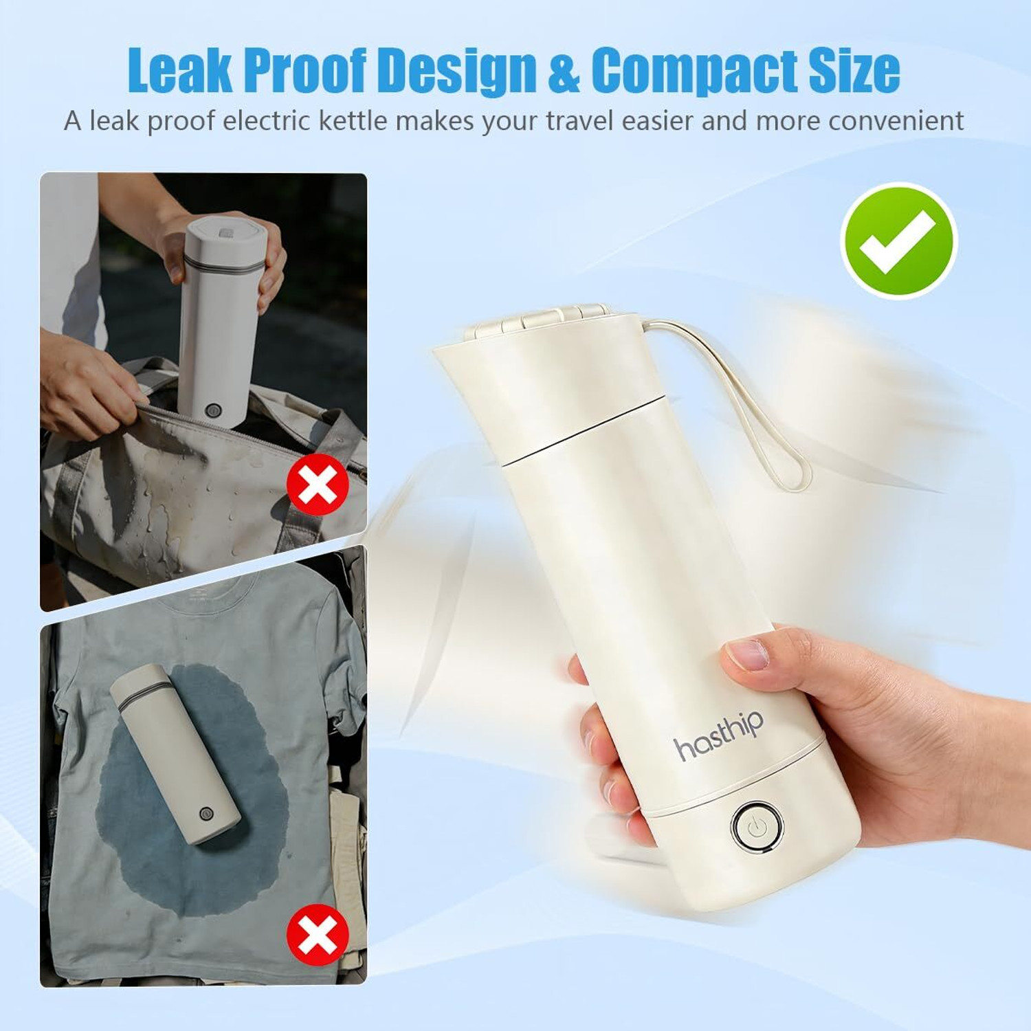 Image of HASTHIP Electric Water Bottle 400ml Beverage Maker (0.4 L, N /A)
