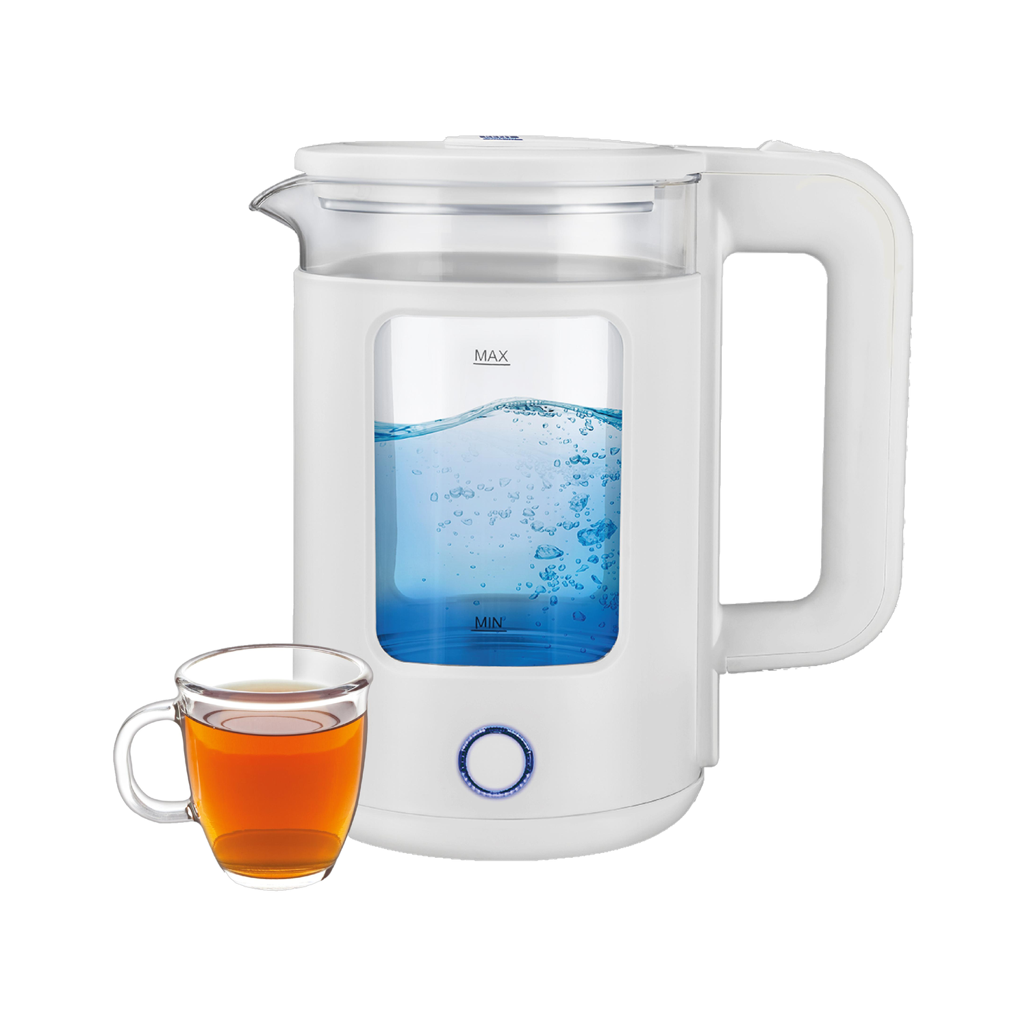 KENT Cool Touch Glass Electric Kettle