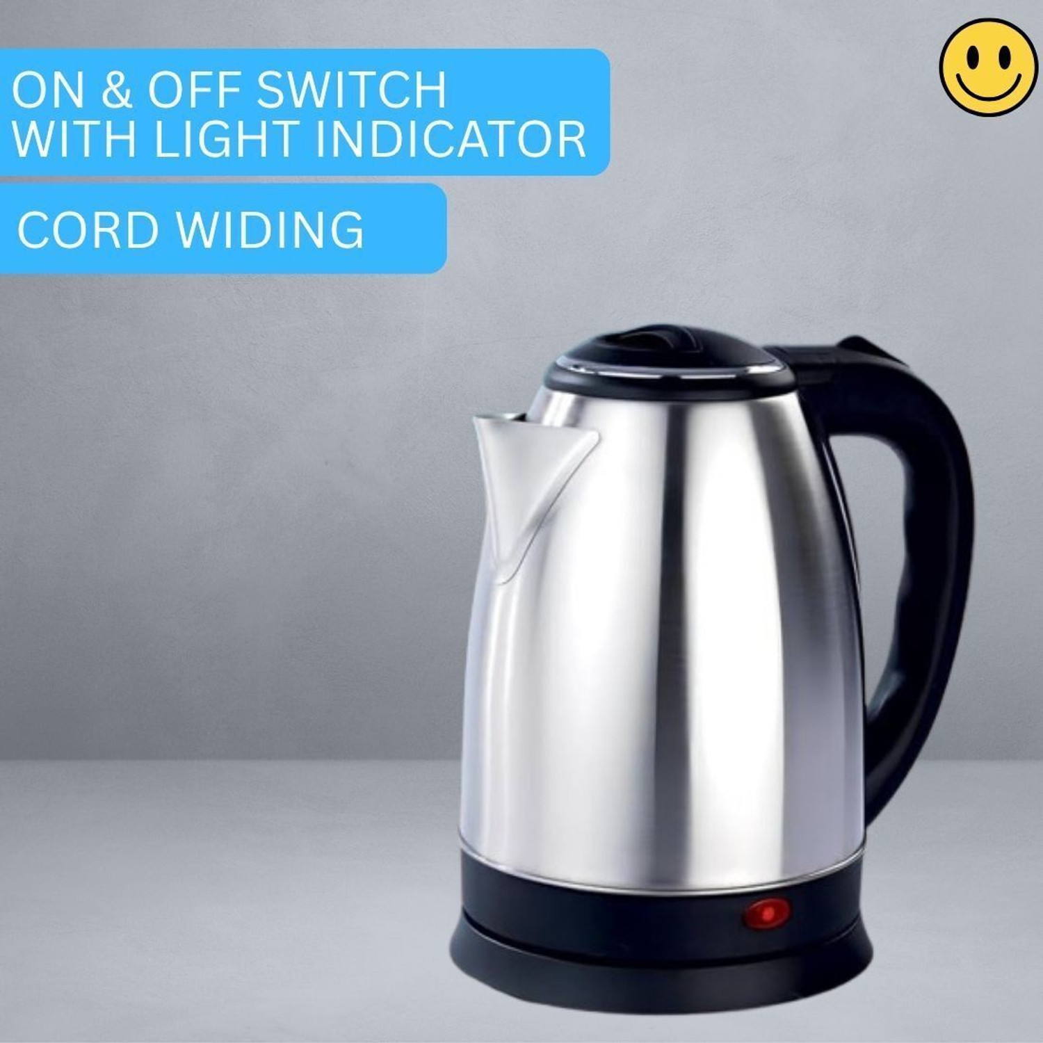 Image of Radhe Electric Kettle Multipurpose 2L Large Size Tea Coffee Maker Water Boiler W44 Beverage Maker
