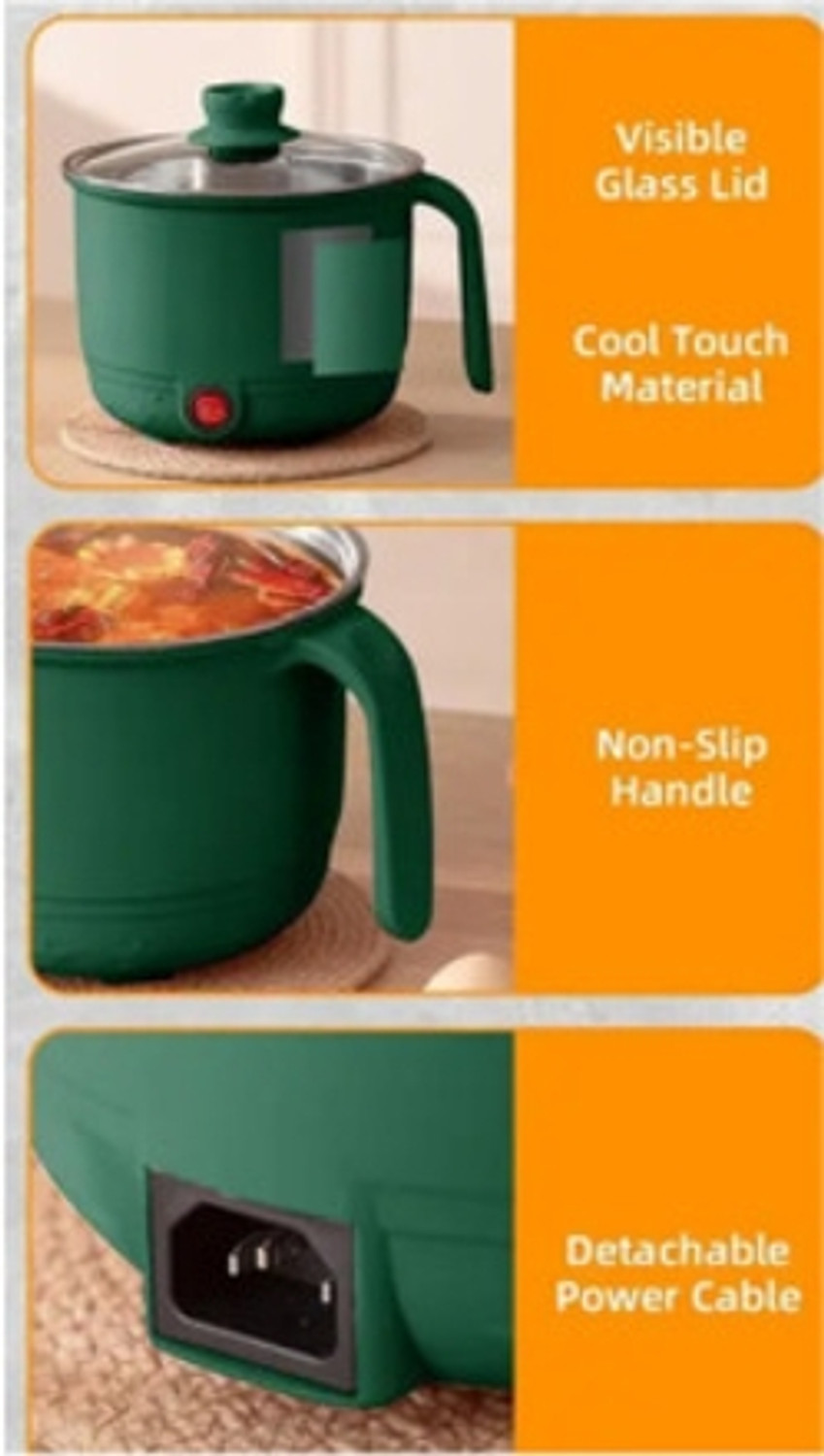 Image of HEM SELLES Electric Multifunction Cooking Pot Multi-Purpose Cooker Electric Kettle
