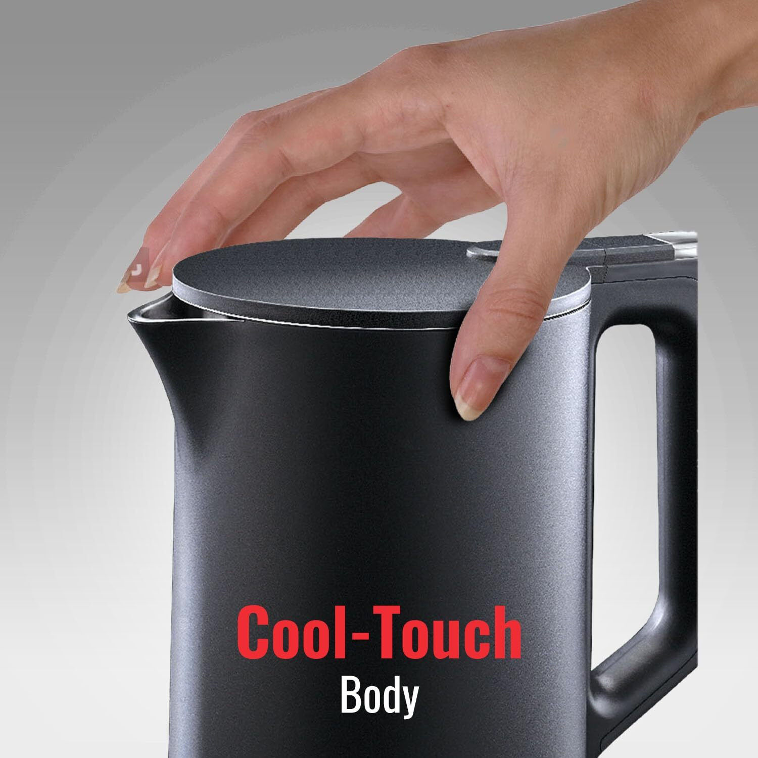 Image of SUJATA EK01 1500W Premium Cool Touch Body | Stainless Steel Tank & Lid |Auto Cut-Off Electric Kettle