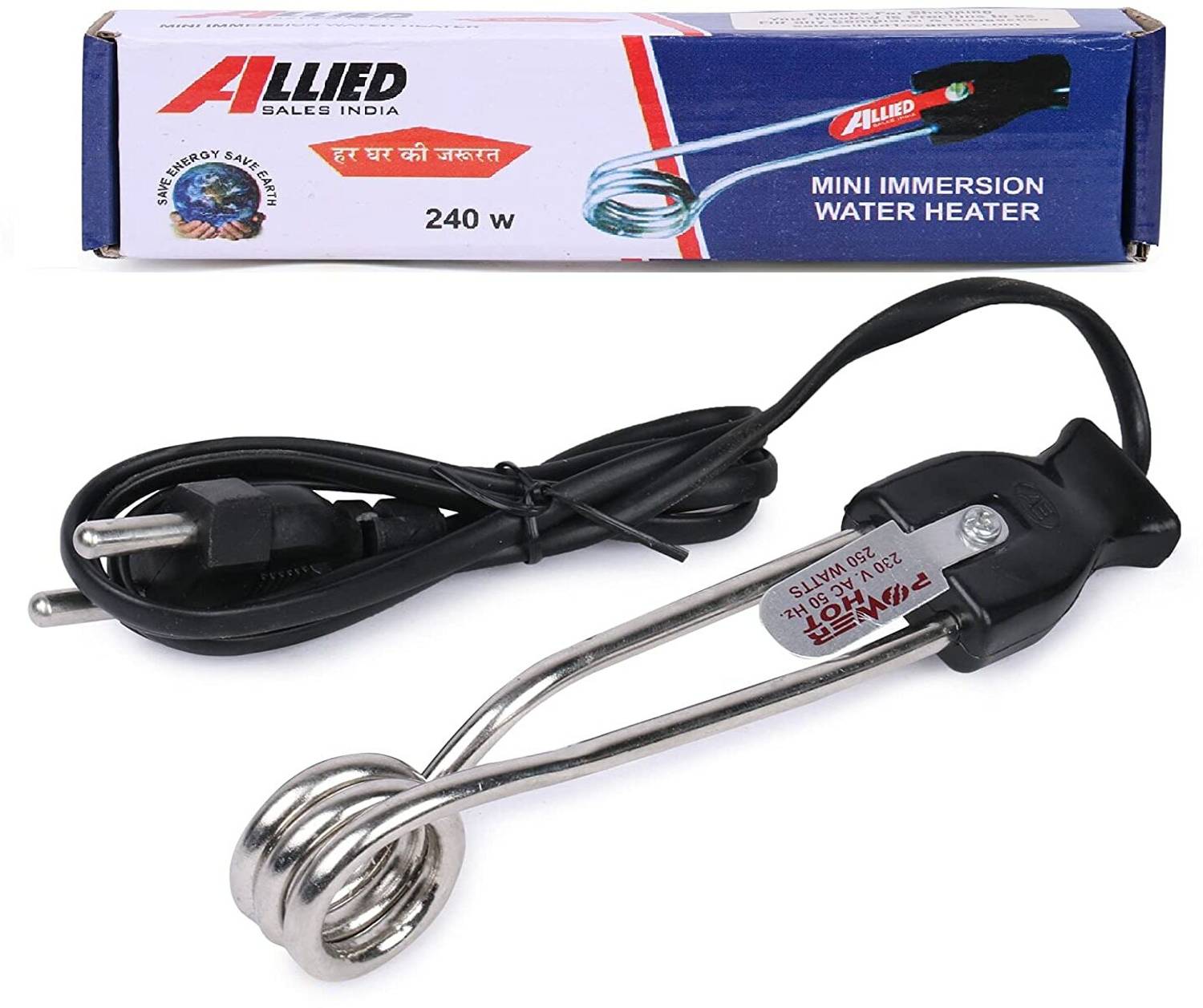 ALLIEDSALESINDIA ASHR-001 250 W Shock Proof Immersion Heater Rod